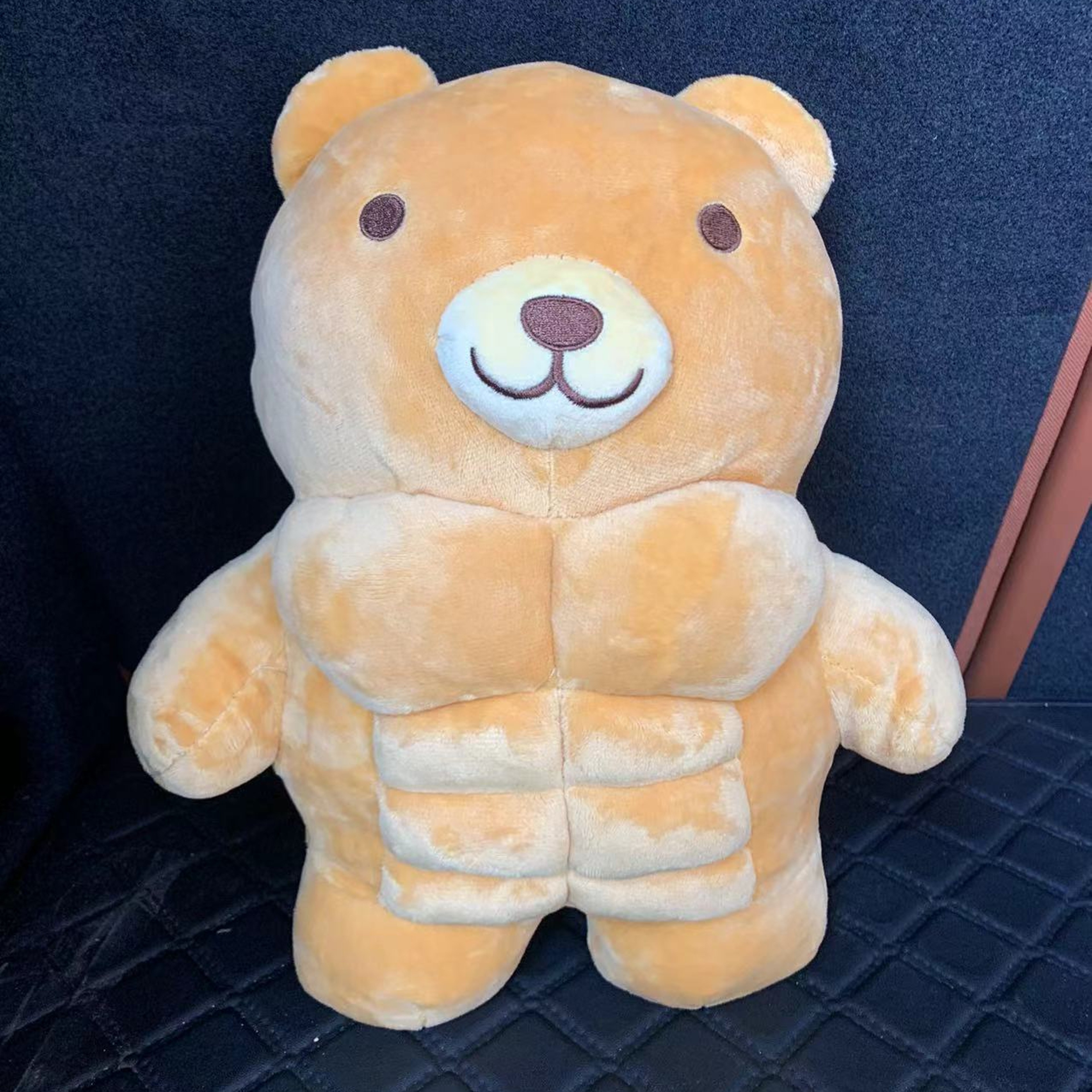 Muscle Body Bear Lion Plush Doll  Cute Muscular Stuffed Animal Toy Cartoon Pillow For Boys  Girlfri 0