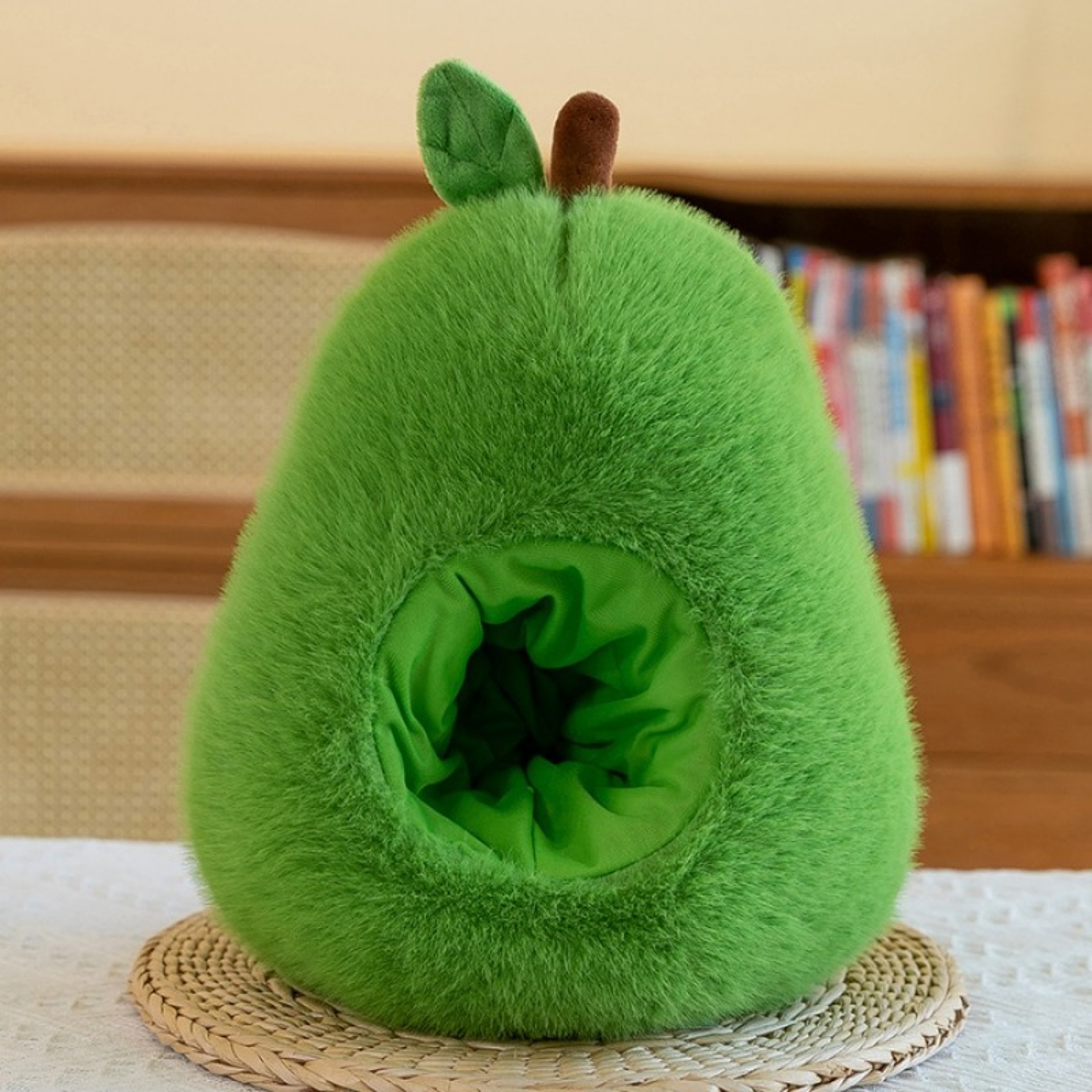 Capybara Avocado Plush Toy – Kawaii Sleeping Pillow with Creative Fruit Design for Birthdays – view 4