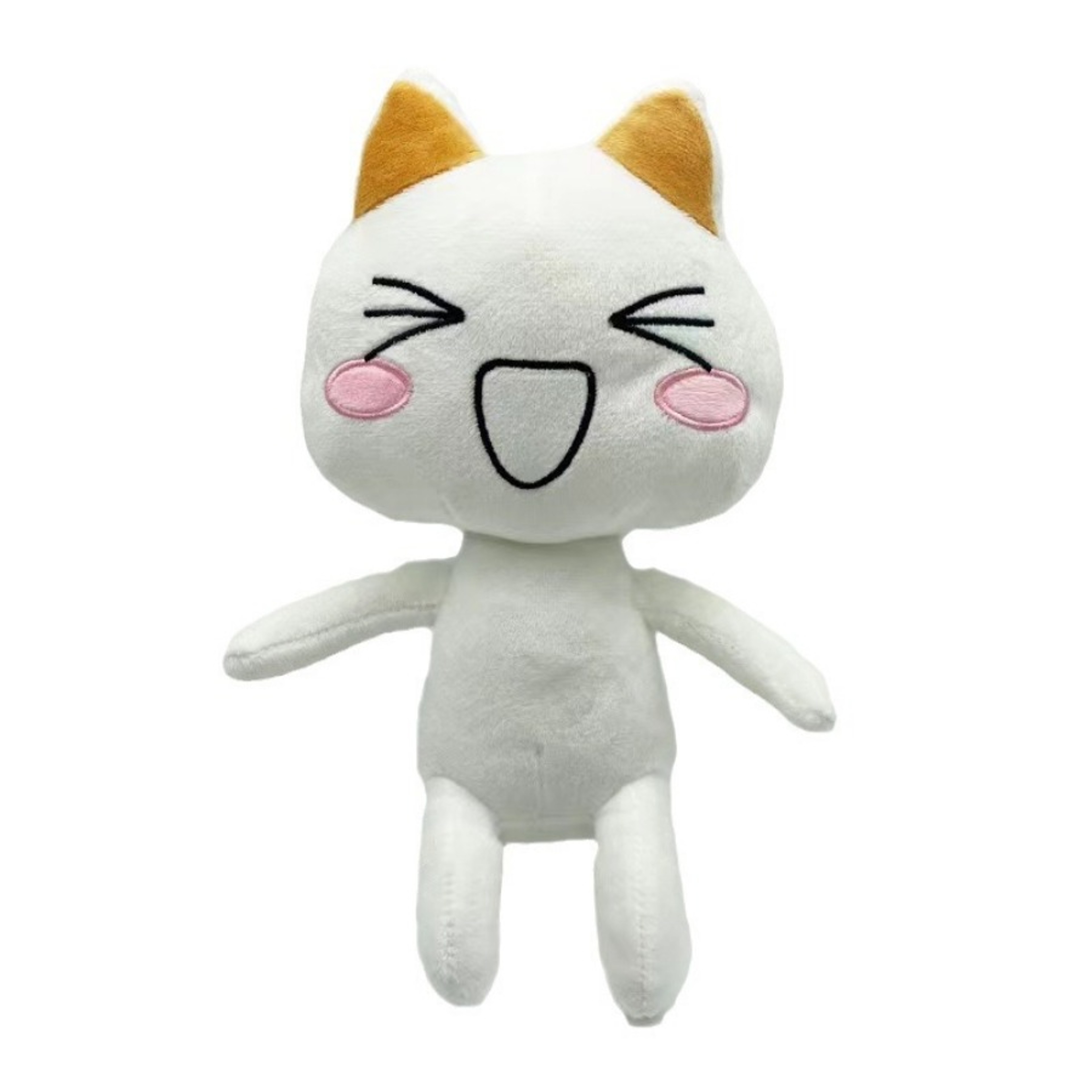 Lovely Cat Plush Toy  Black  White Cartoon Animal Plushie For Room Decoration  Birthday Gifts 8