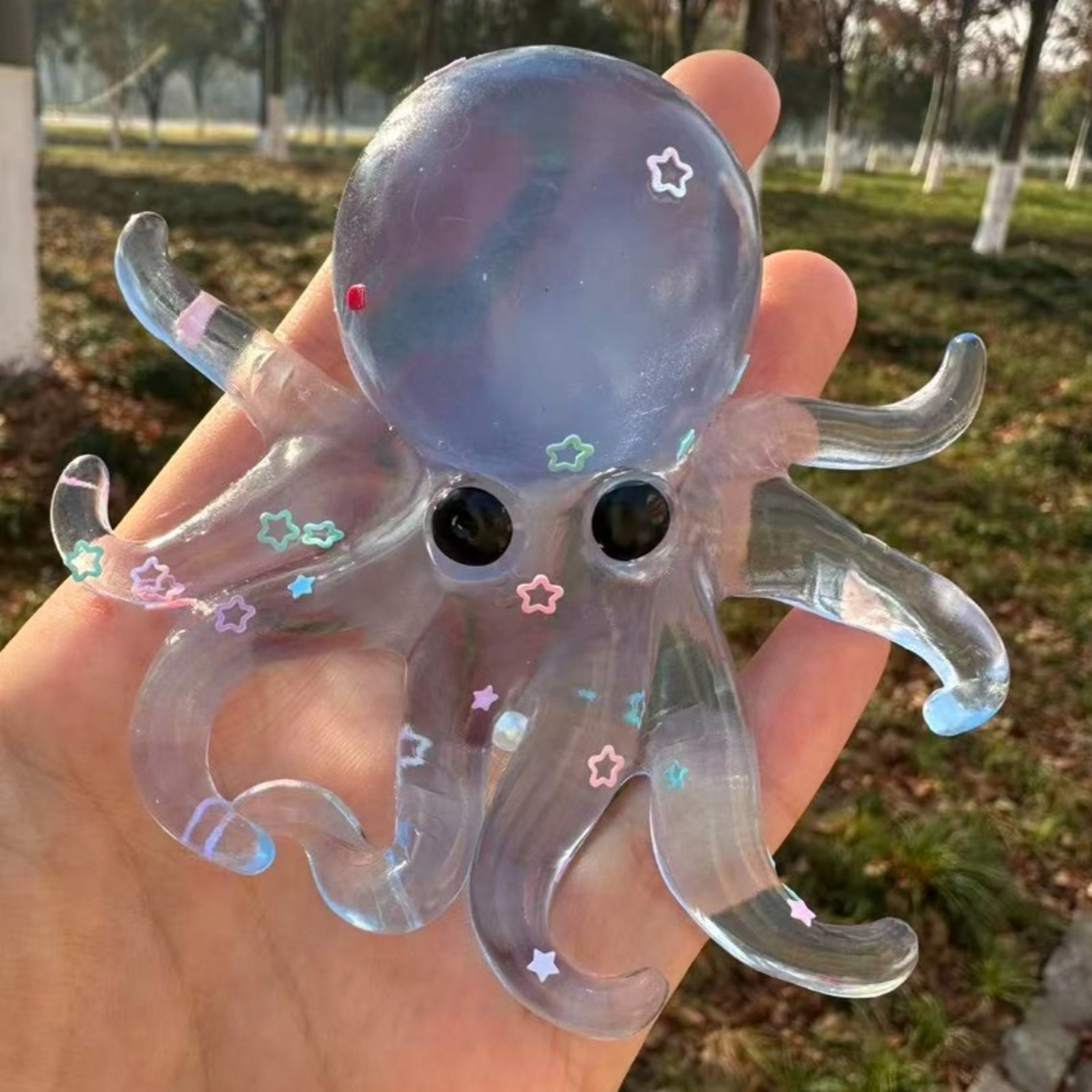Ocean Octopus Stress Relief Squeeze Fidget Toy  Slow Rebound Stretchable And Relaxing Sensory Decom 1