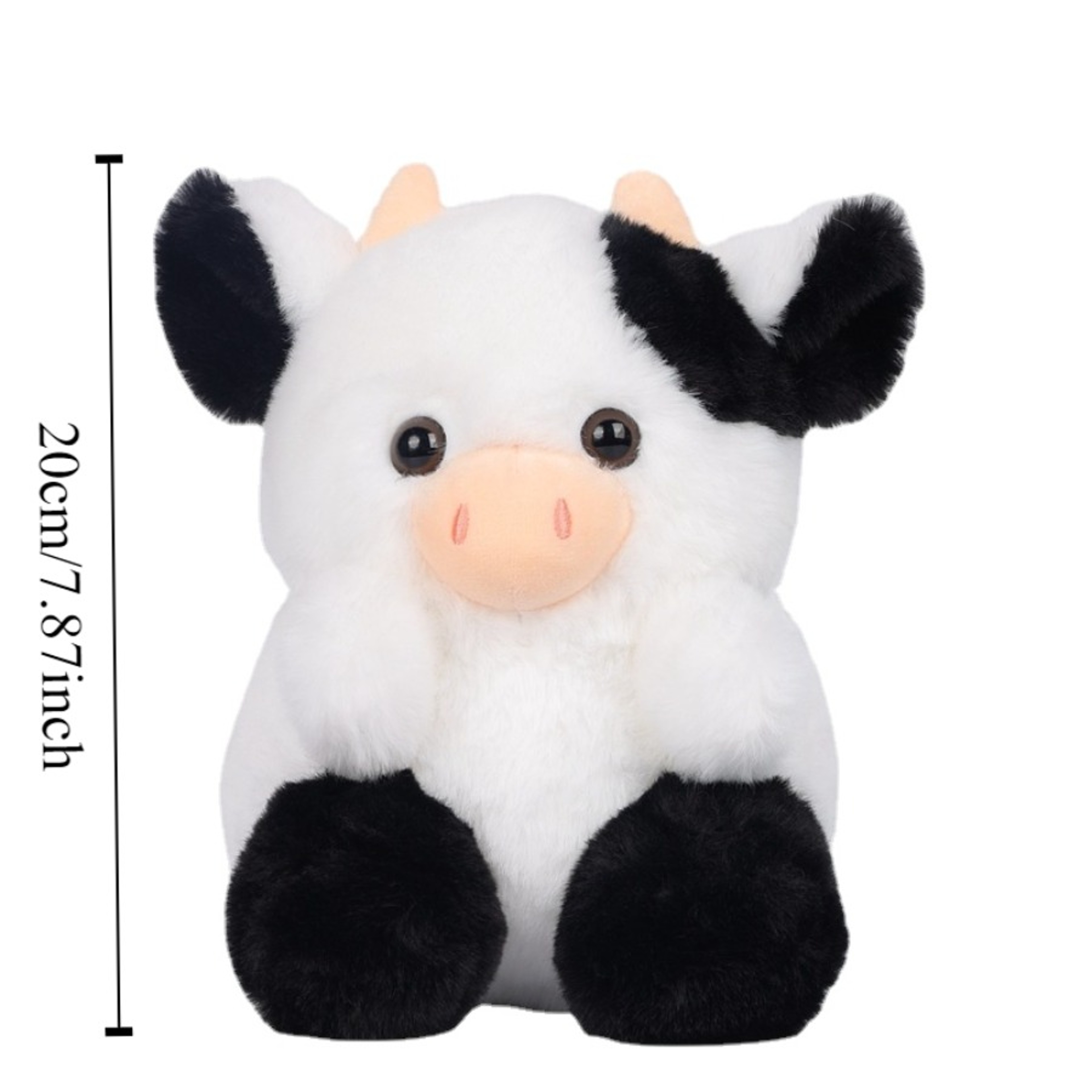 Cute Cow Plush Toy  Strawberry Bull Stuffed Animal For Party Decor  Gift 2