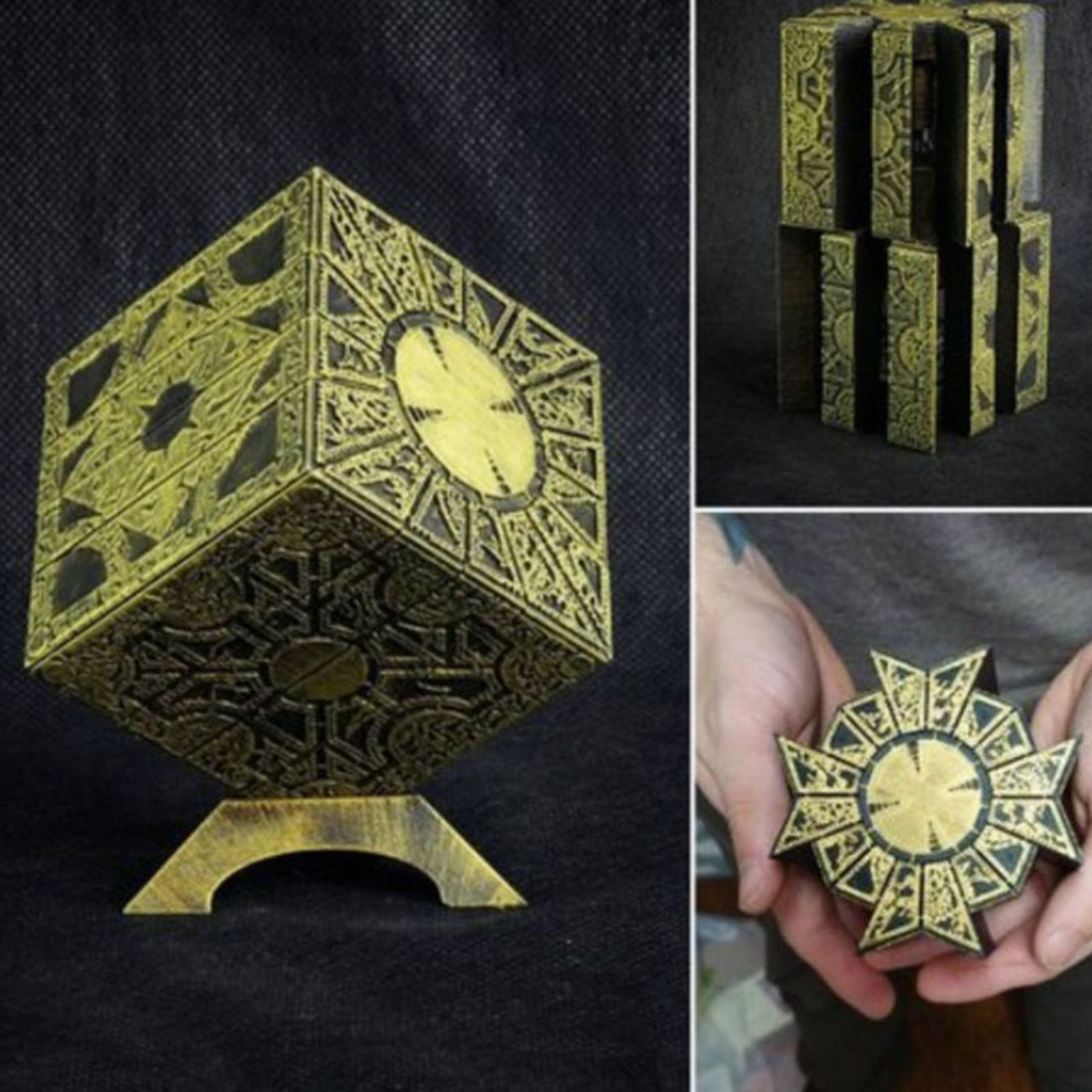 Hellraiser Cube Puzzle Lock Box Magical Brain Teaser for Adults and Kids – view 4