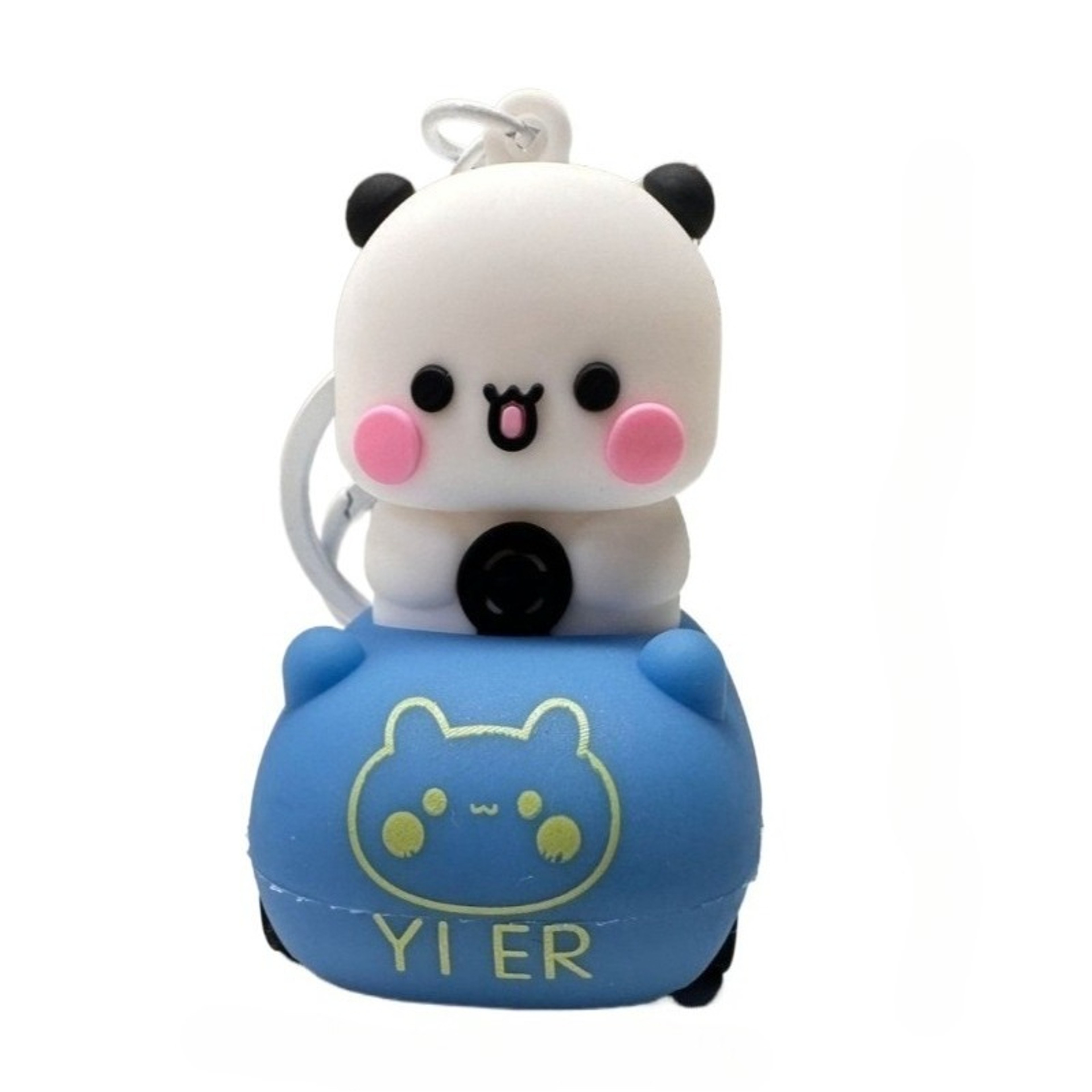 Cute Panda Bubu And Dudu Keychain  Adorable Cartoon Panda Keychain For Backpacks  Bags 5