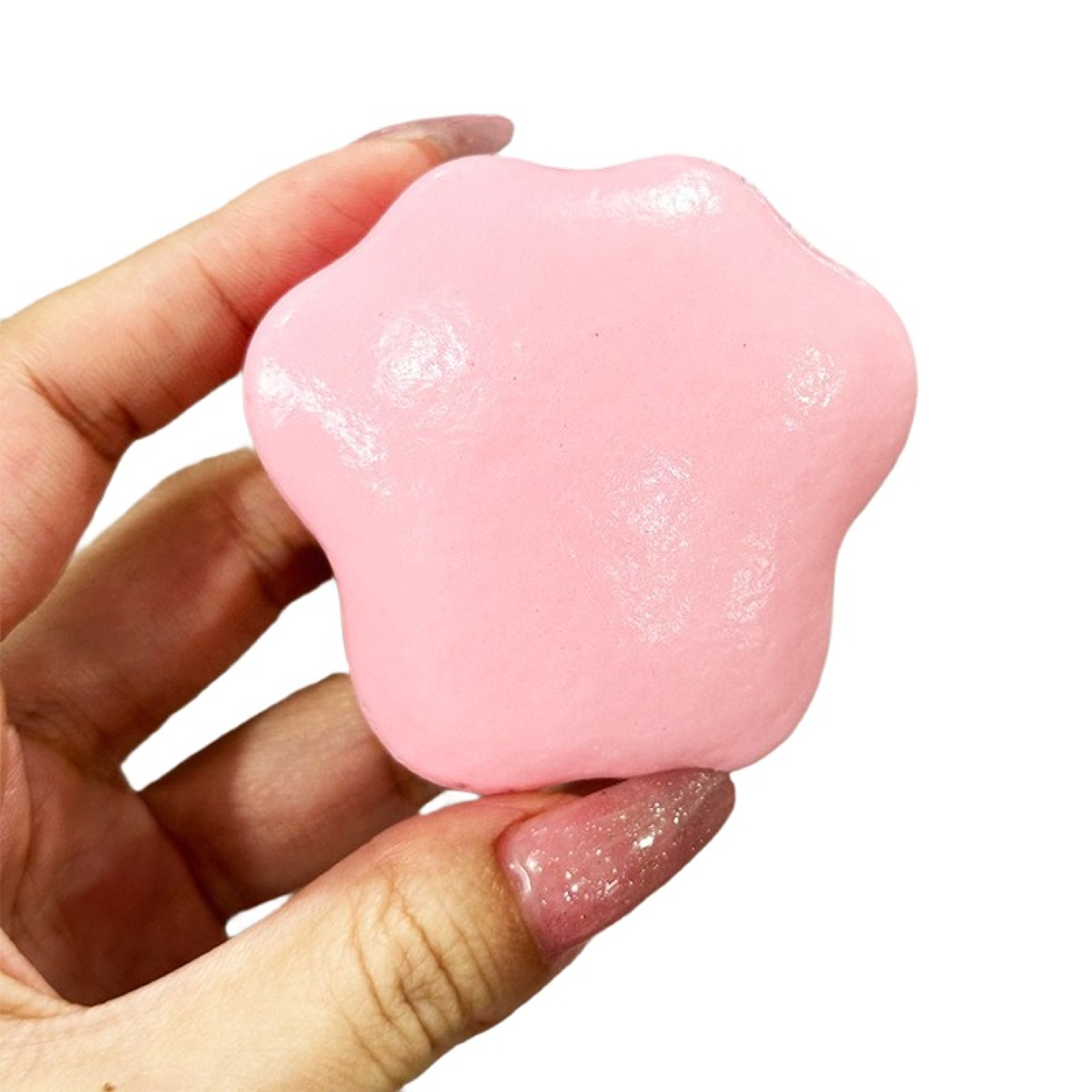 Cute Pink Cat Paw Fidget Toy  Slow Rebound Stress Reliever For Girls 3