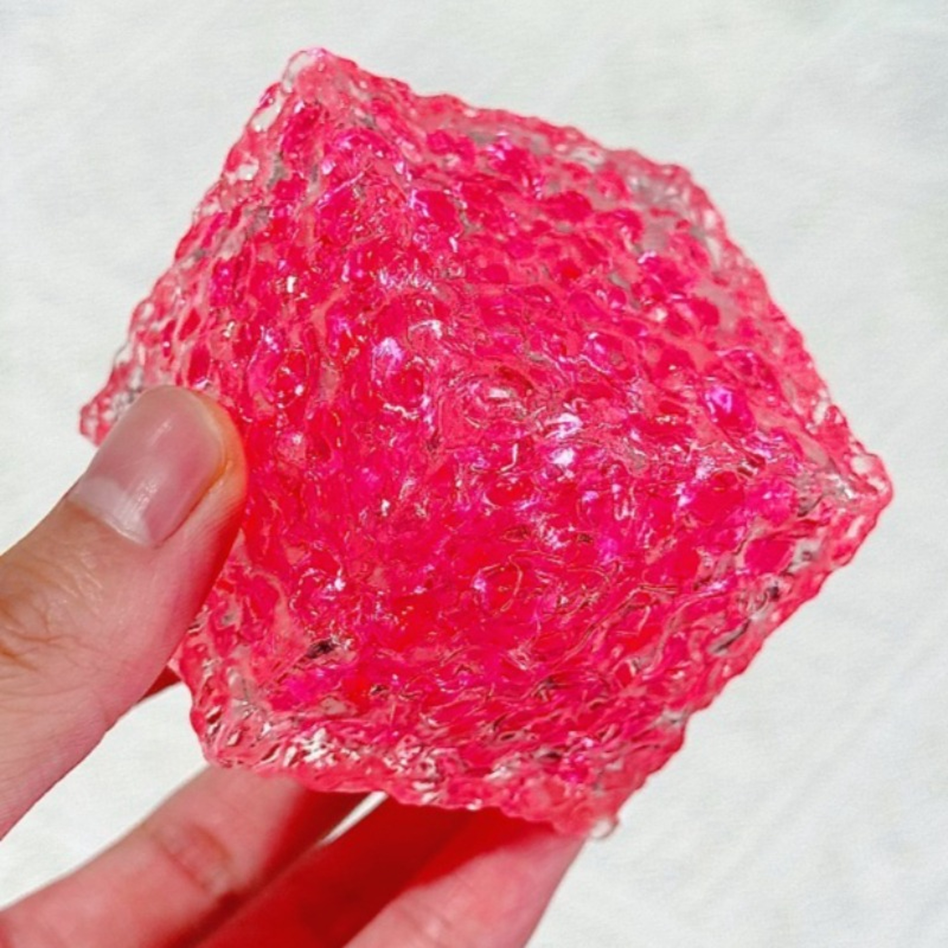 Colorful Flow-Patterned Squares Stress Reliever Fidget Toy Soft and Grainy Anxiety Relief Toy for Kids and Adults – view 9