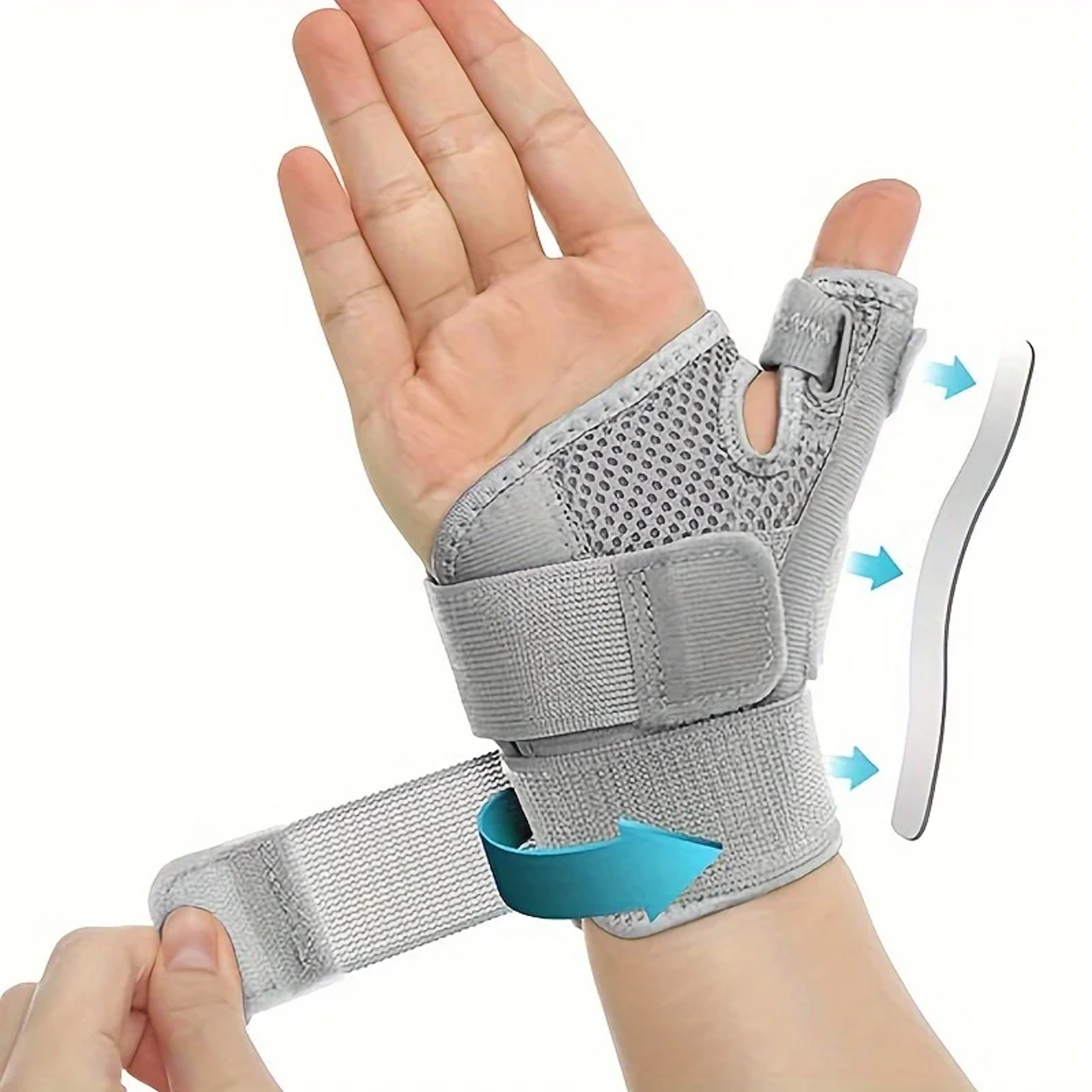 Stabilizing Thumb Splint Wrist Brace for Men and Women Thumb Support for Left or Right Hand – view 9