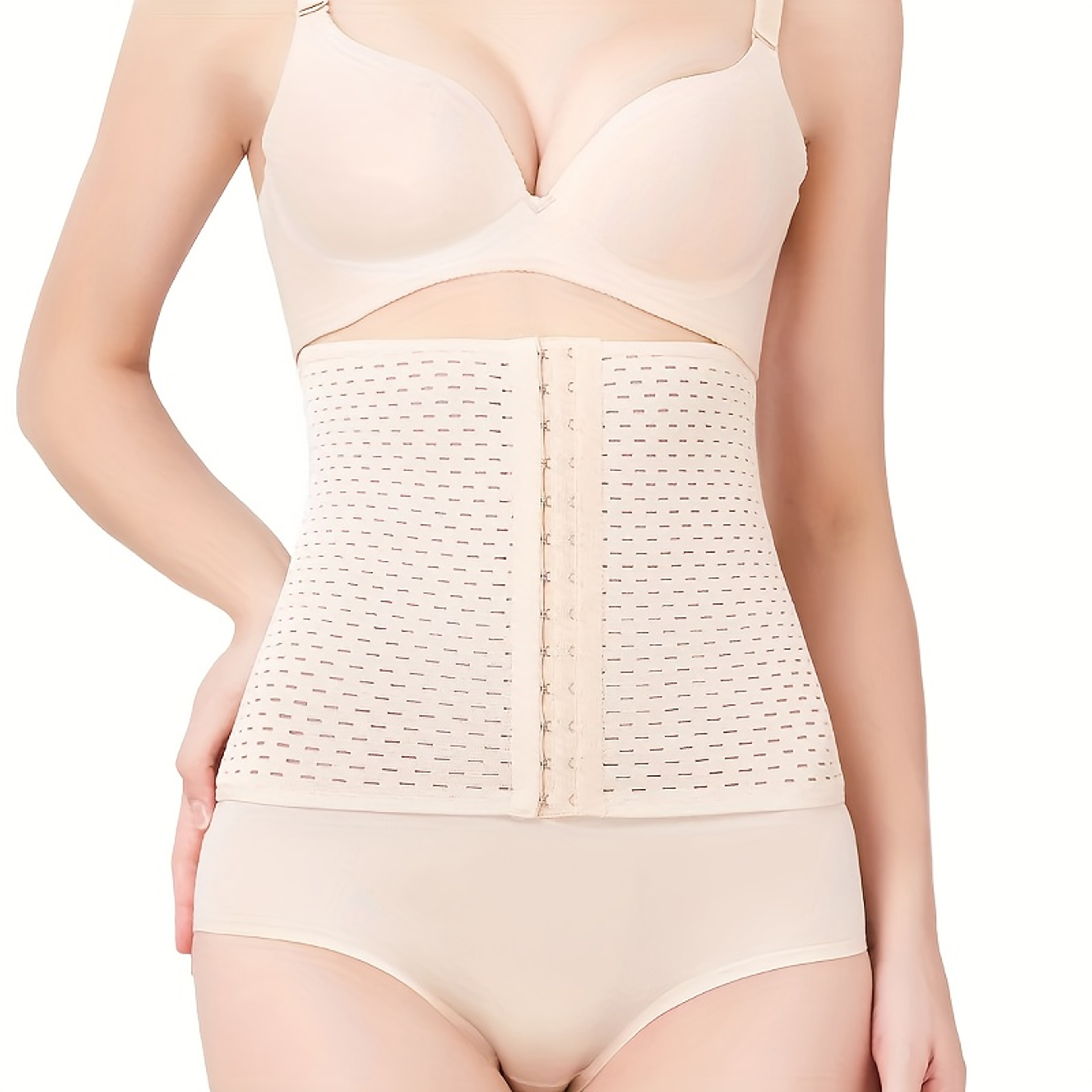 Mens Compression Waist Trainer Belt For Tummy Control  Slimming Body Shaper 5
