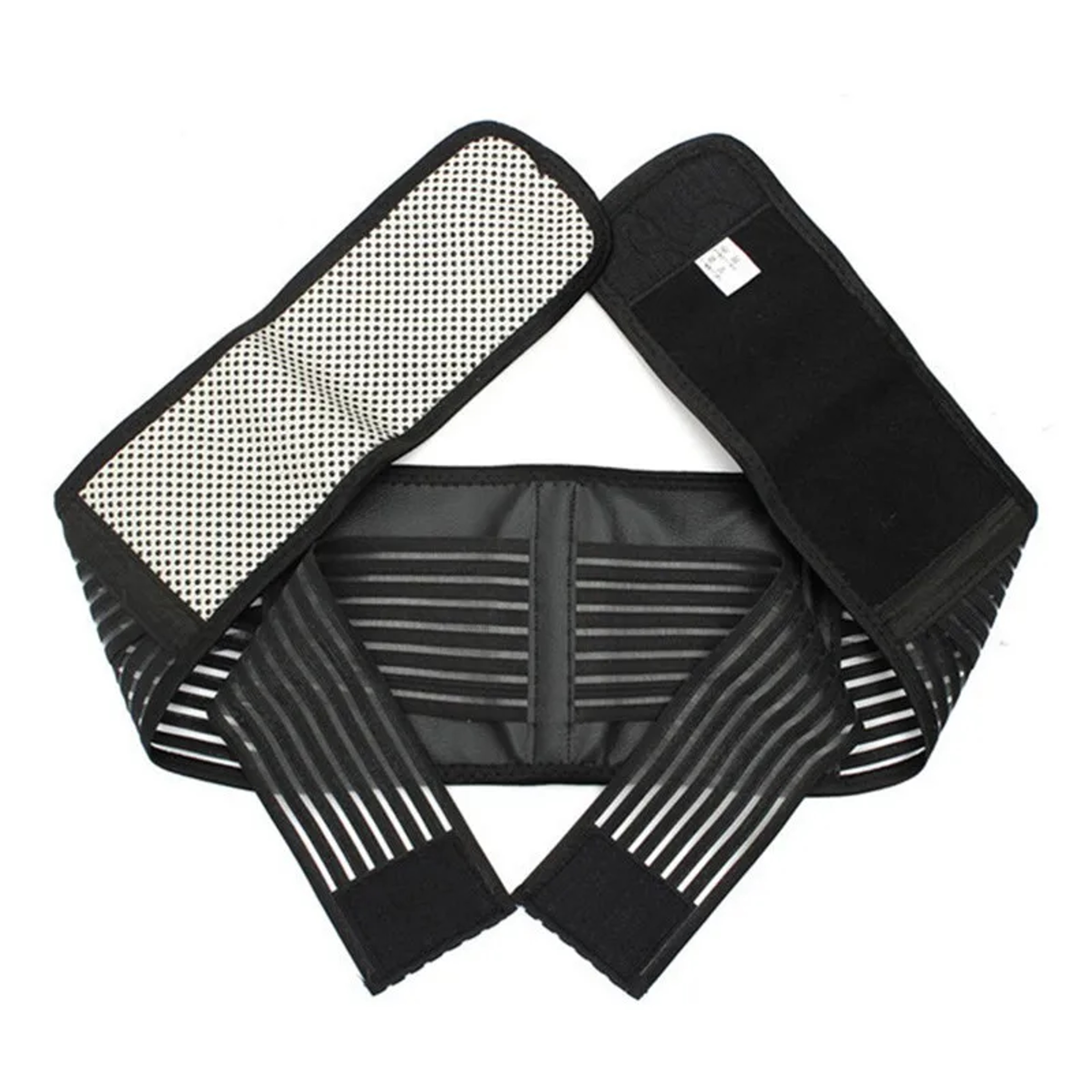 Adjustable Neoprene Double Pull Lumbar Support Belt For Back Pain Relief 5