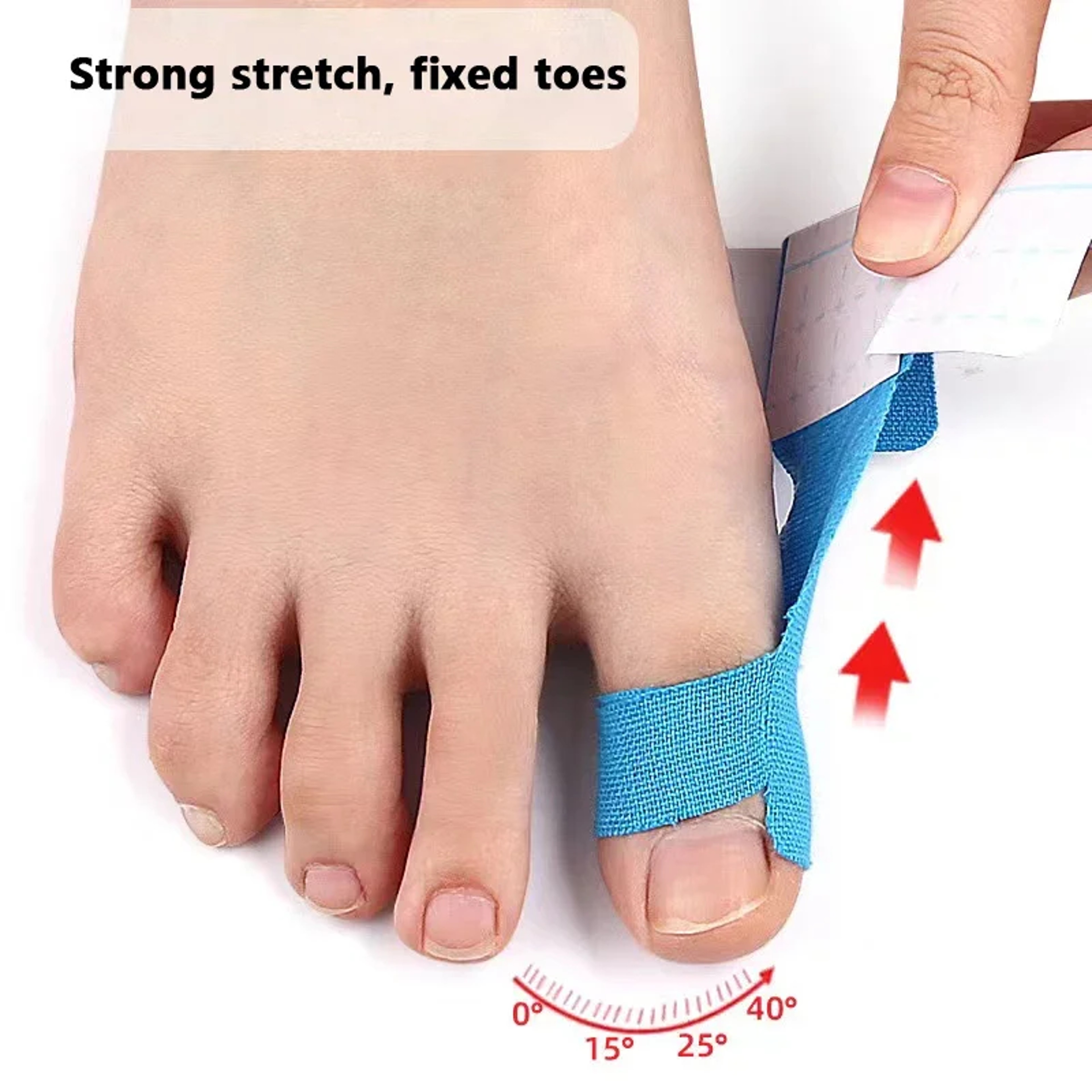 Self Adhesive Bunion Corrector Toe Separator For Hallux Valgus Relief For Men And Women 3