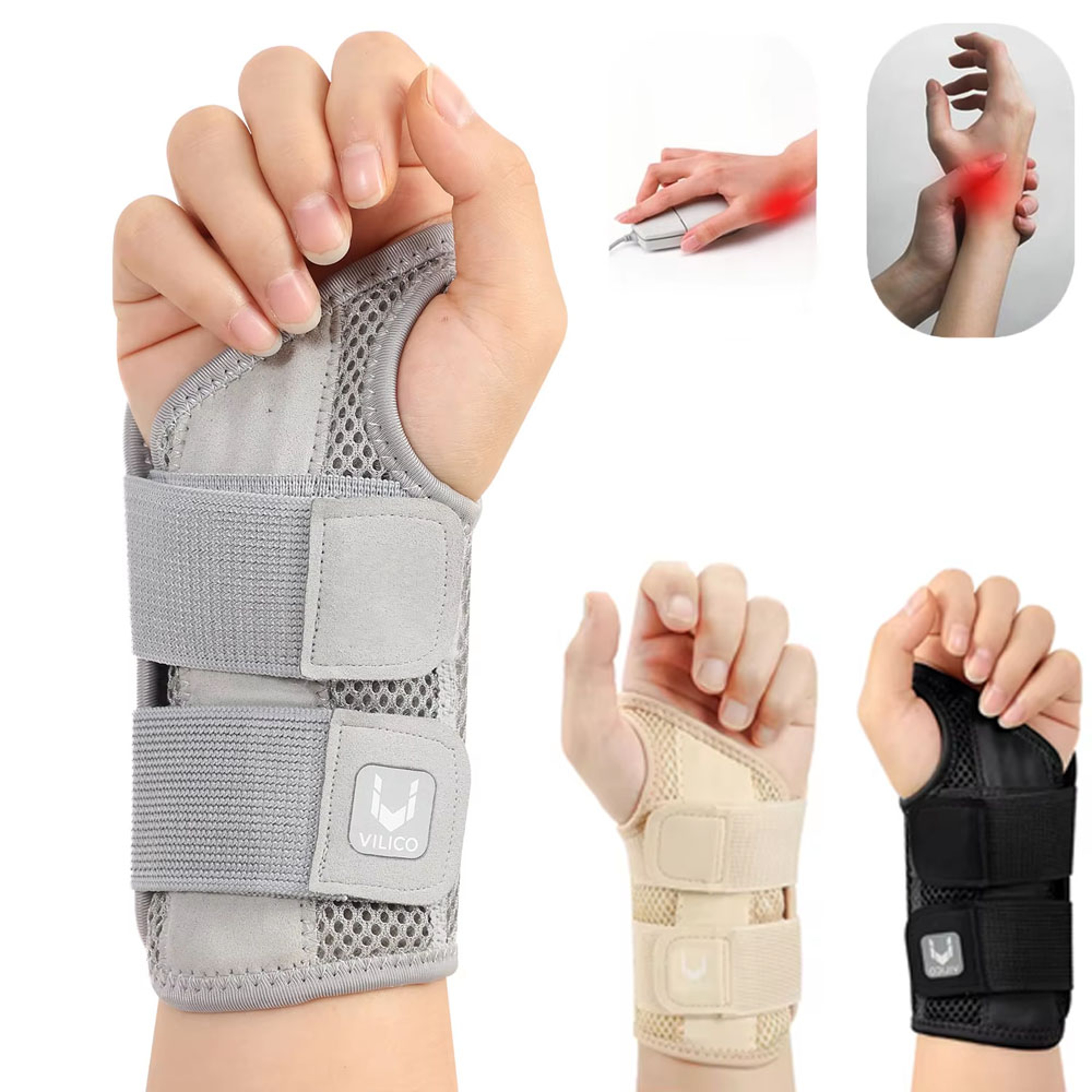 Adjustable Thumb And Wrist Support Brace For Finger Joint Pain Relief 0