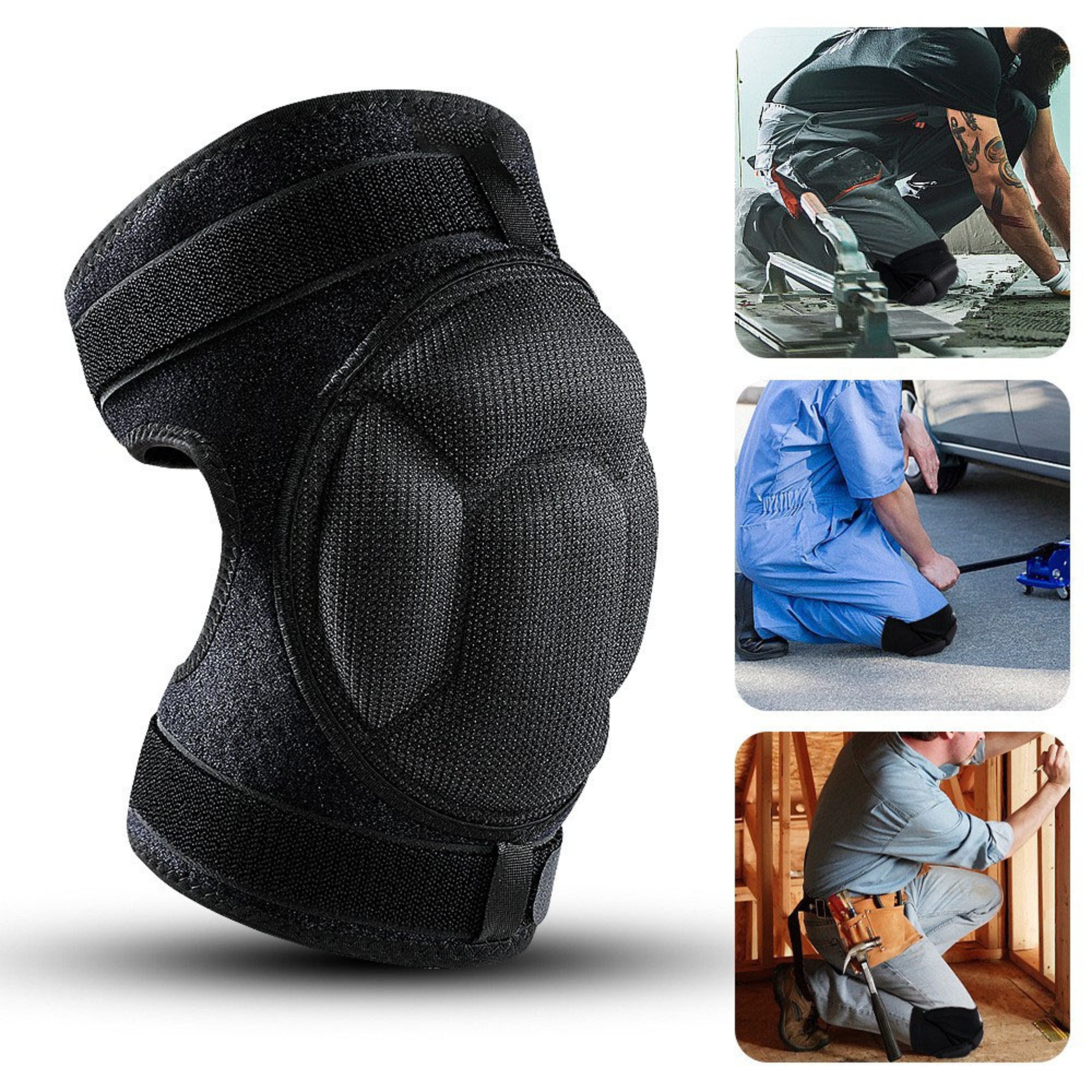 Adjustable Turtle Shell Knee Pads For Cycling Volleyball  Basketball AntiCollision Elastic  Comfort 2