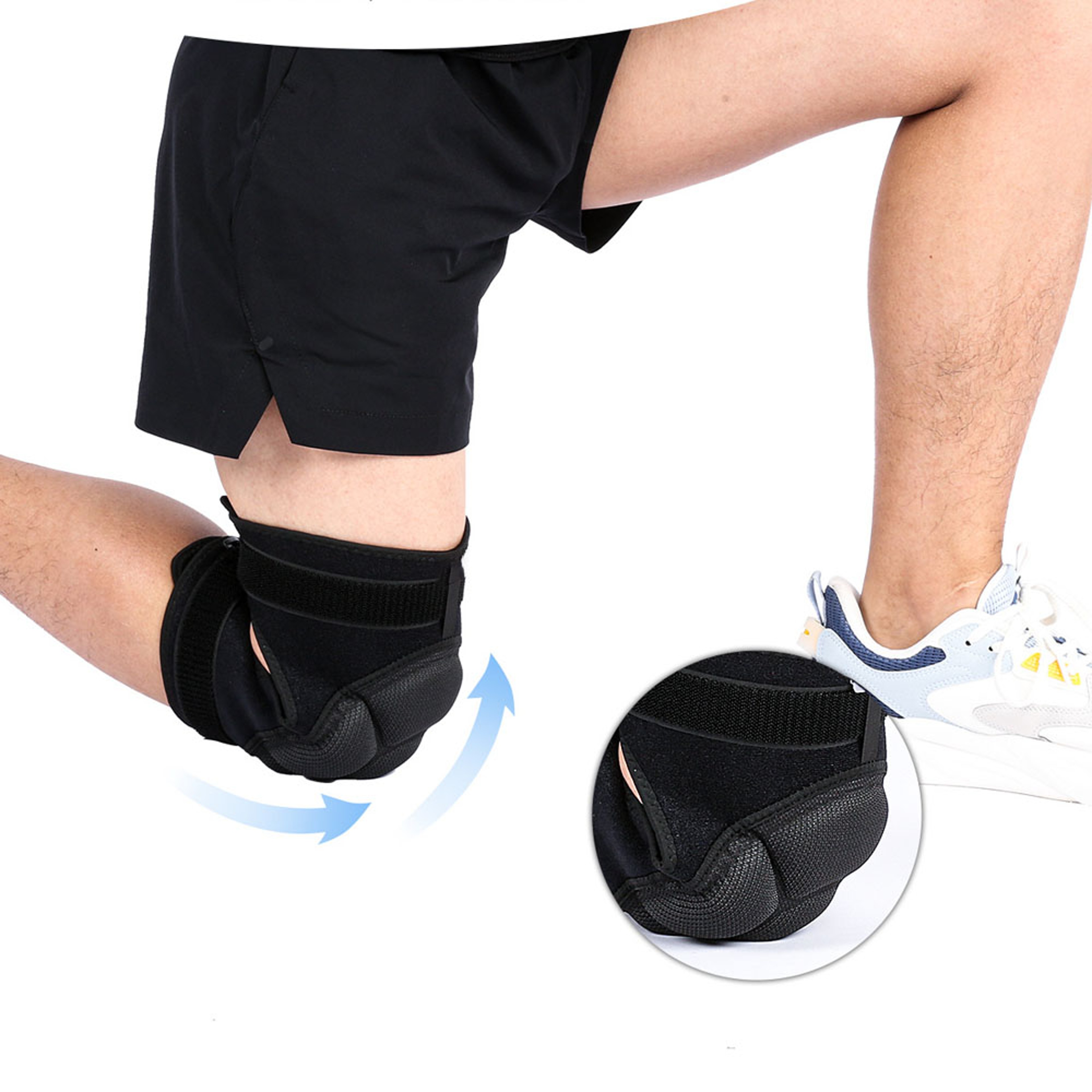 Adjustable Turtle Shell Knee Pads For Cycling Volleyball  Basketball AntiCollision Elastic  Comfort 3