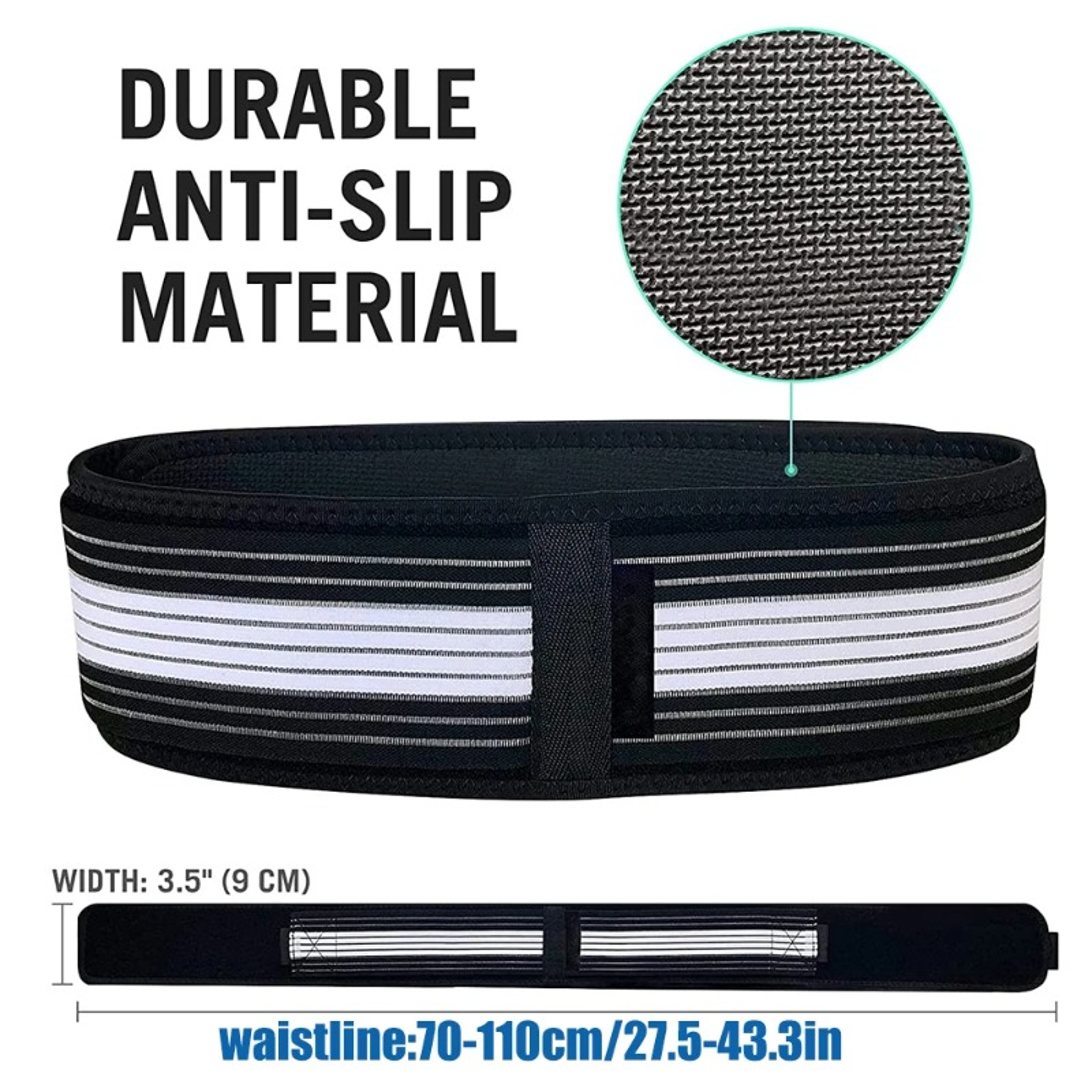 Hip Belt for Men and Women, Back Brace with SI Support and Trochanter Brace Alleviate Pain and Improve Comfort – view 2