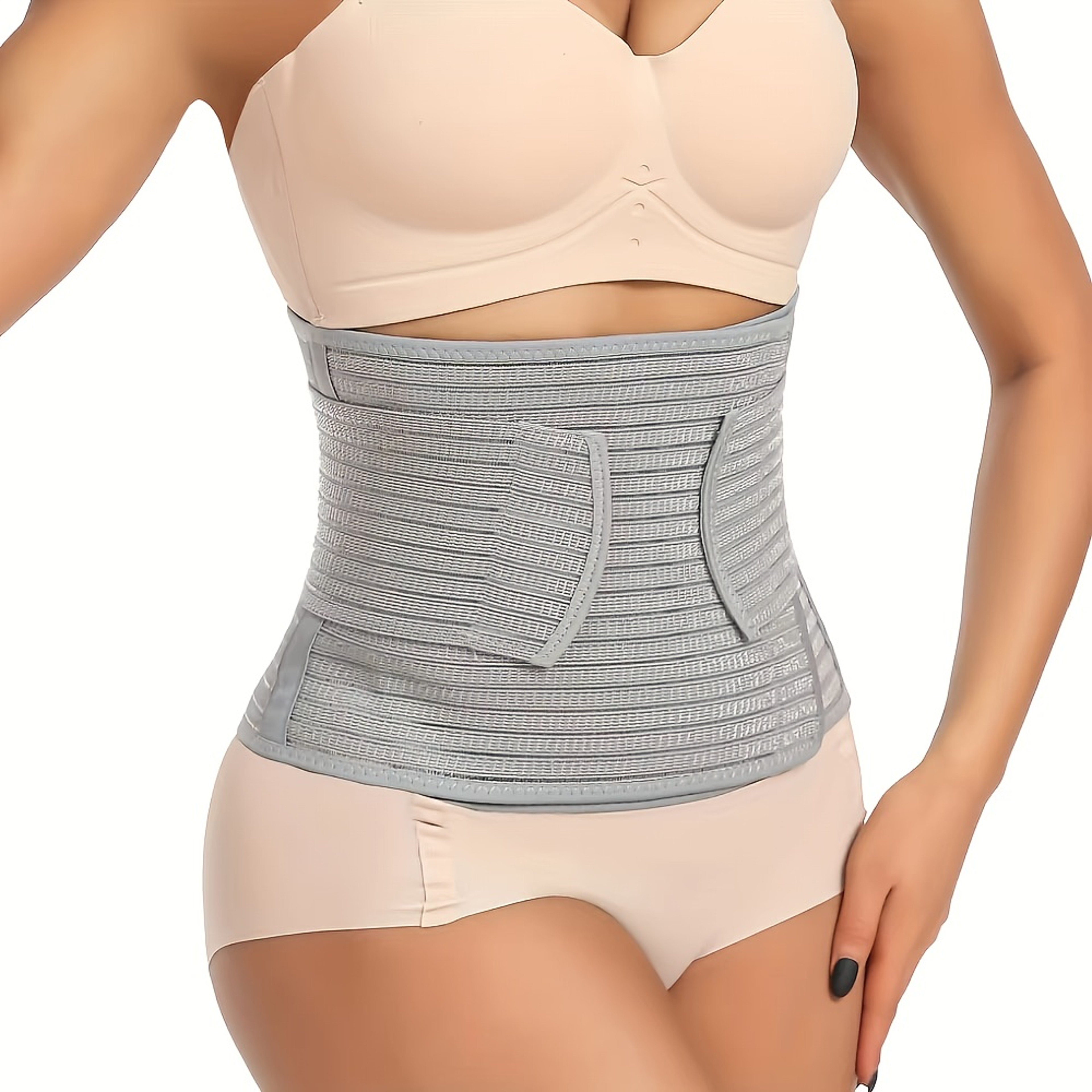Postpartum Belly Band Waist Trainer for Women Tummy & Pelvis Recovery – view 4