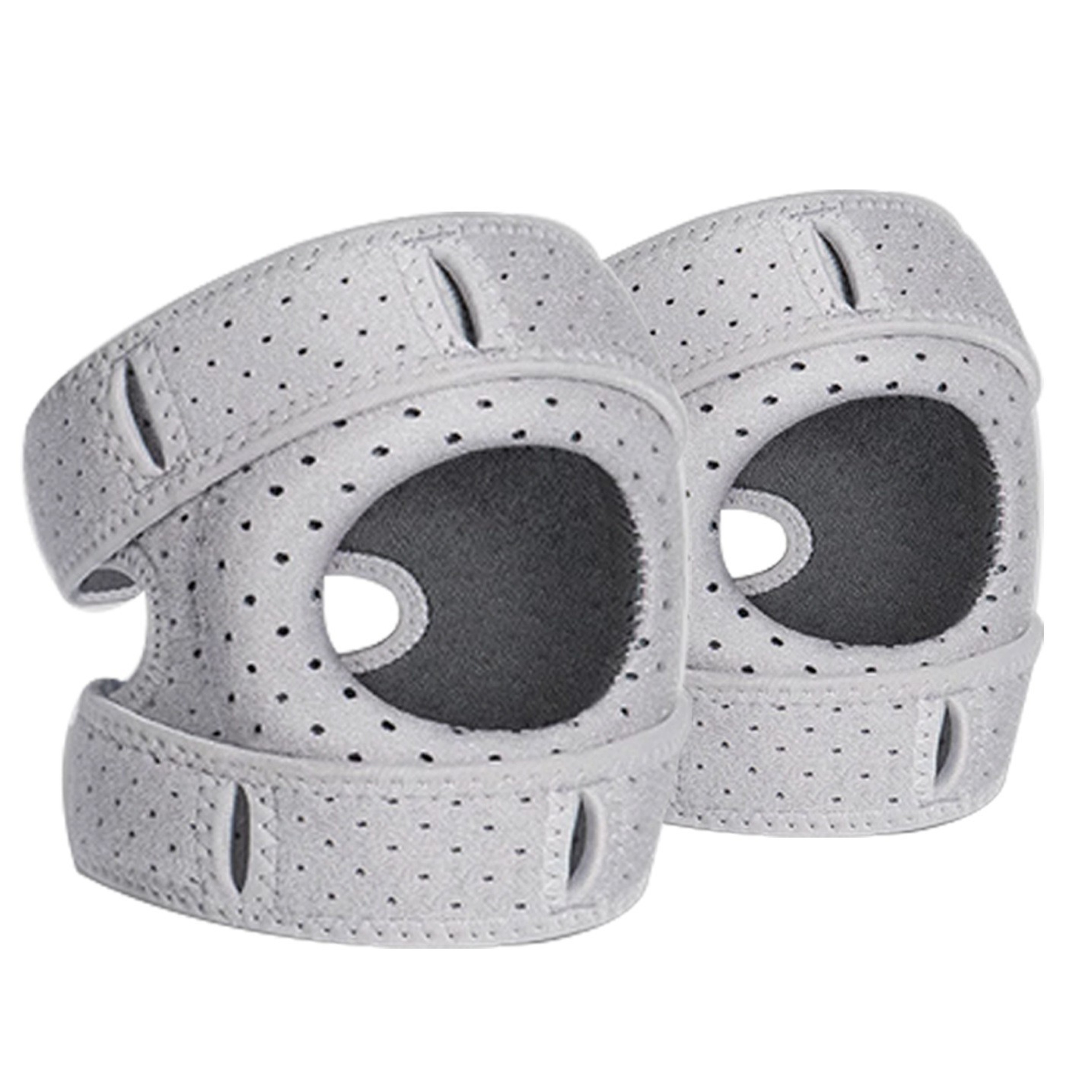 Knee Support Brace for Men & Women Adjustable Silicone Compression Sleeve Patellar Strap Wrap – view 7