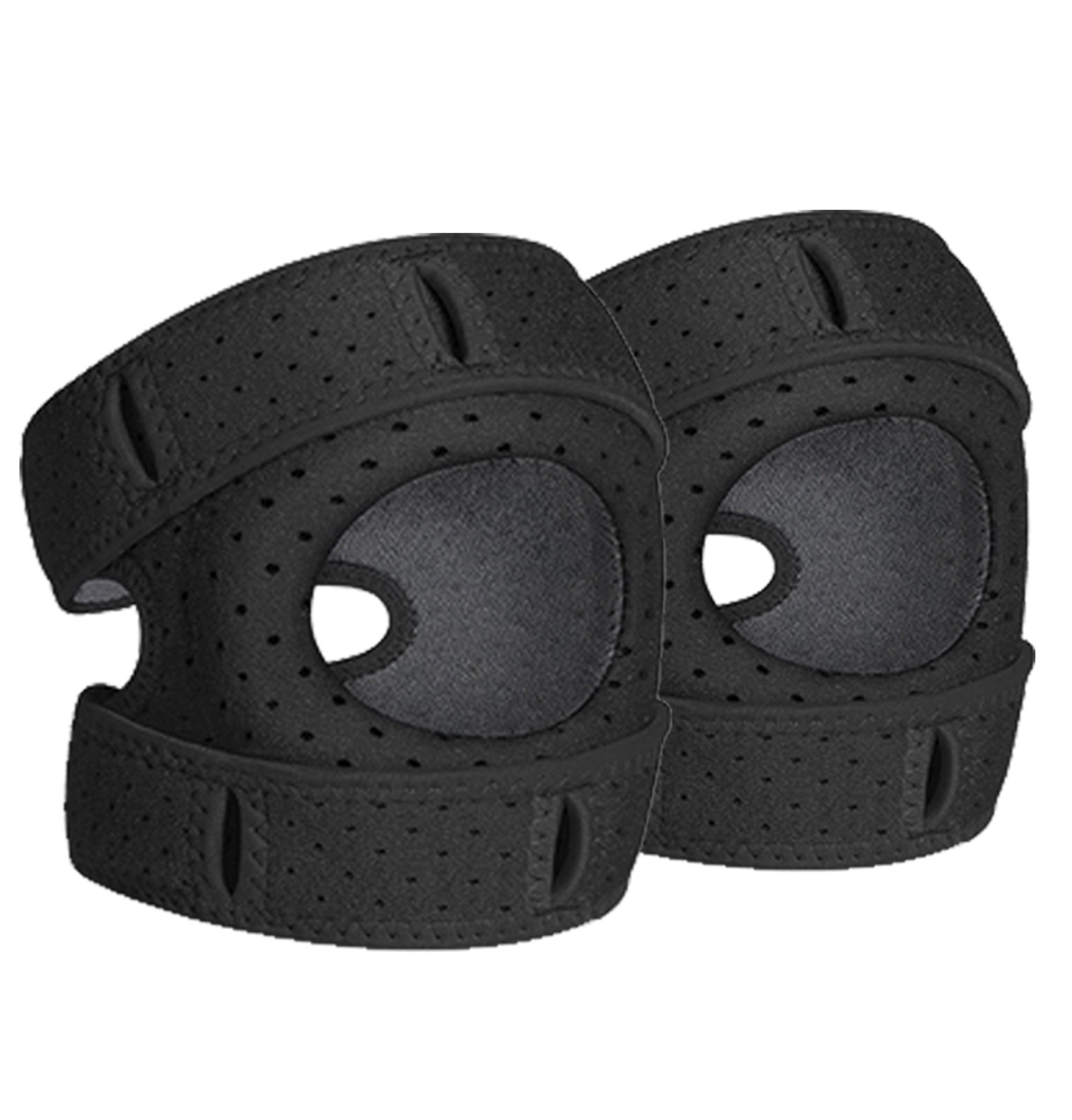 Knee Support Brace for Men & Women Adjustable Silicone Compression Sleeve Patellar Strap Wrap – view 8