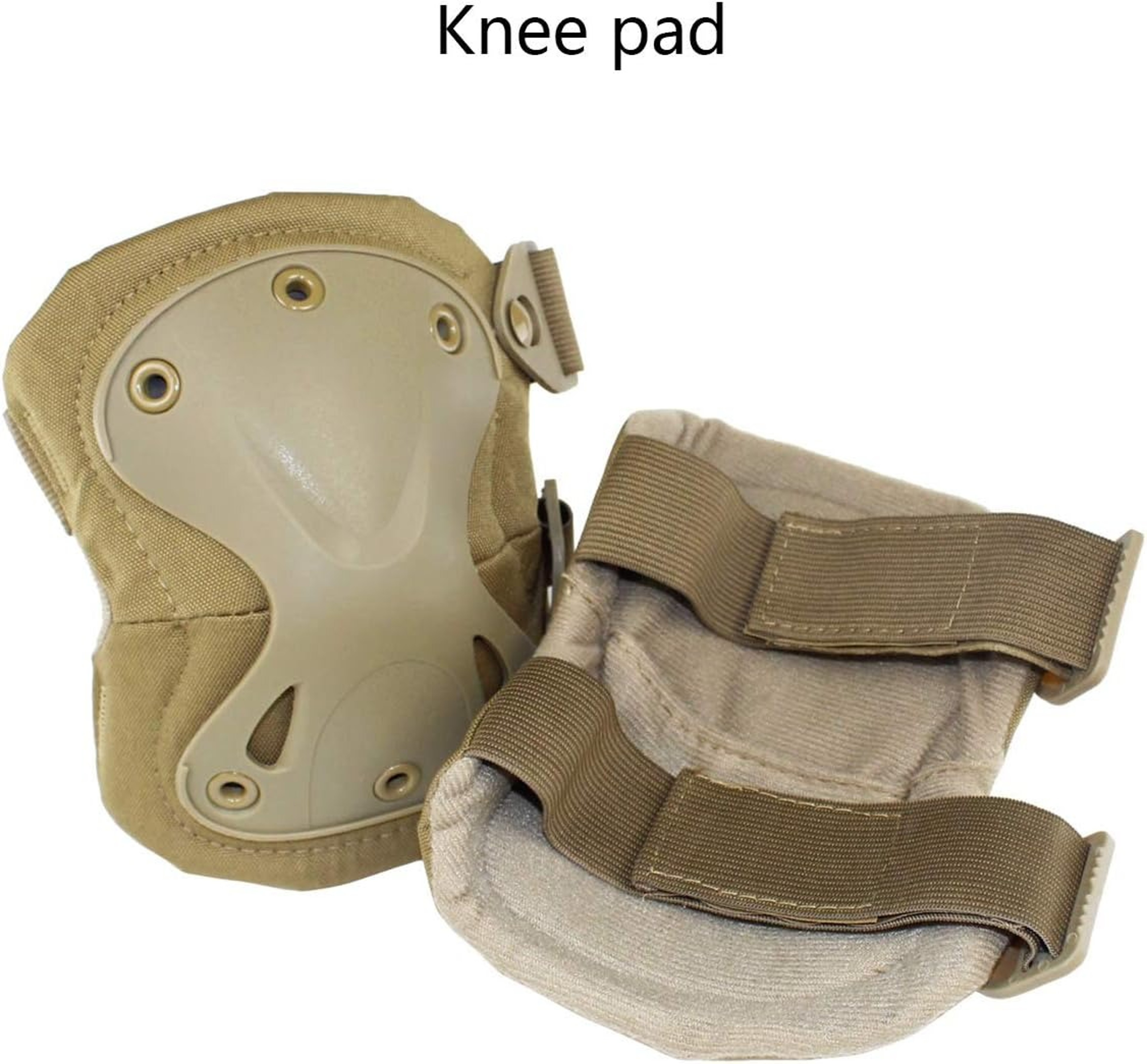 Premium Knee and Elbow Protective Pads Outdoor Safety Gear Set for Cycling Skateboarding and Paintball – view 5