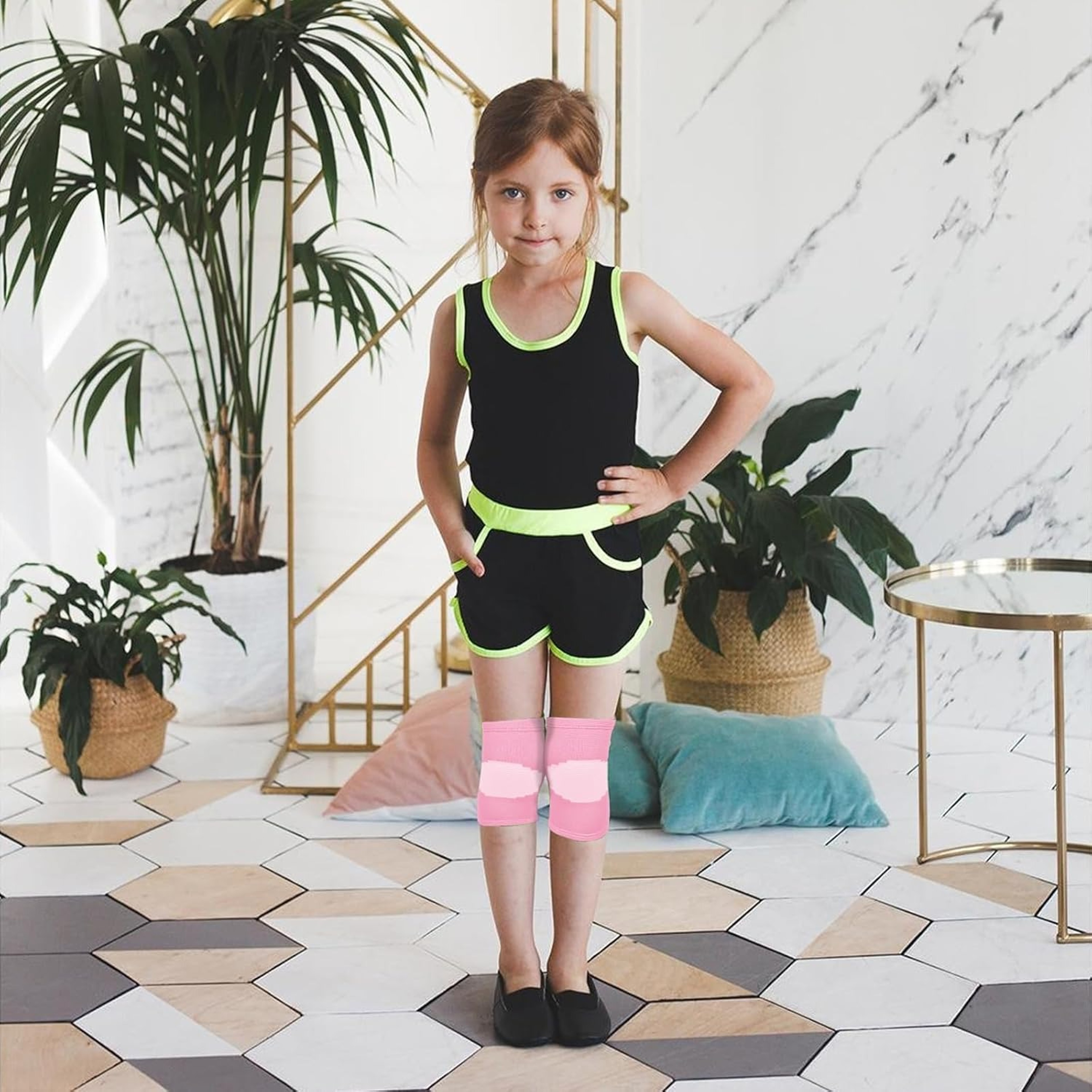 Kids Knee Brace Supportive Knee Sleeve For Teenagers Sports Protectors For Active Children 4