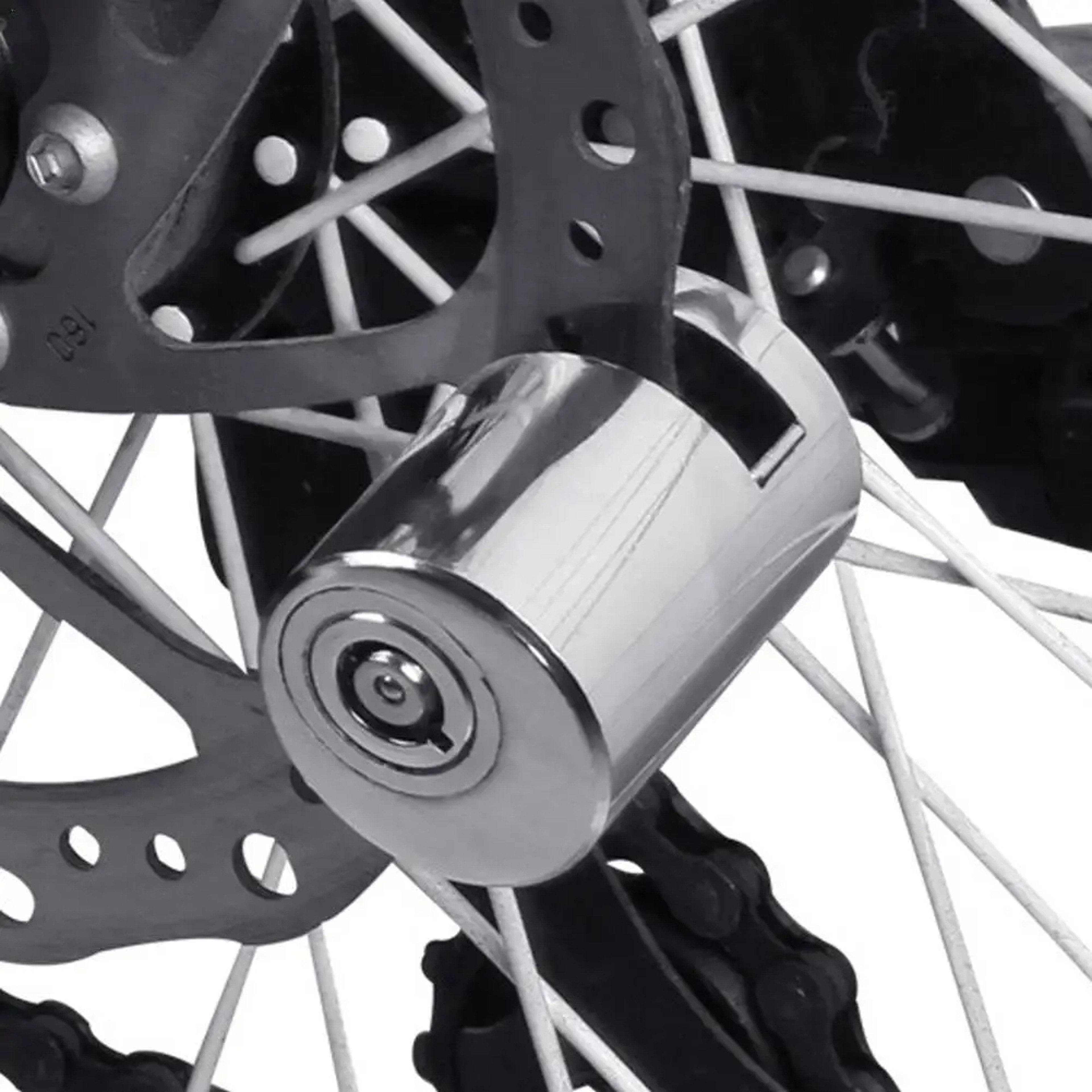 Bicycle AntiTheft Lock For Electric Scooters Skateboards  Disc Brakes Durable Padlock For Enhanced  1