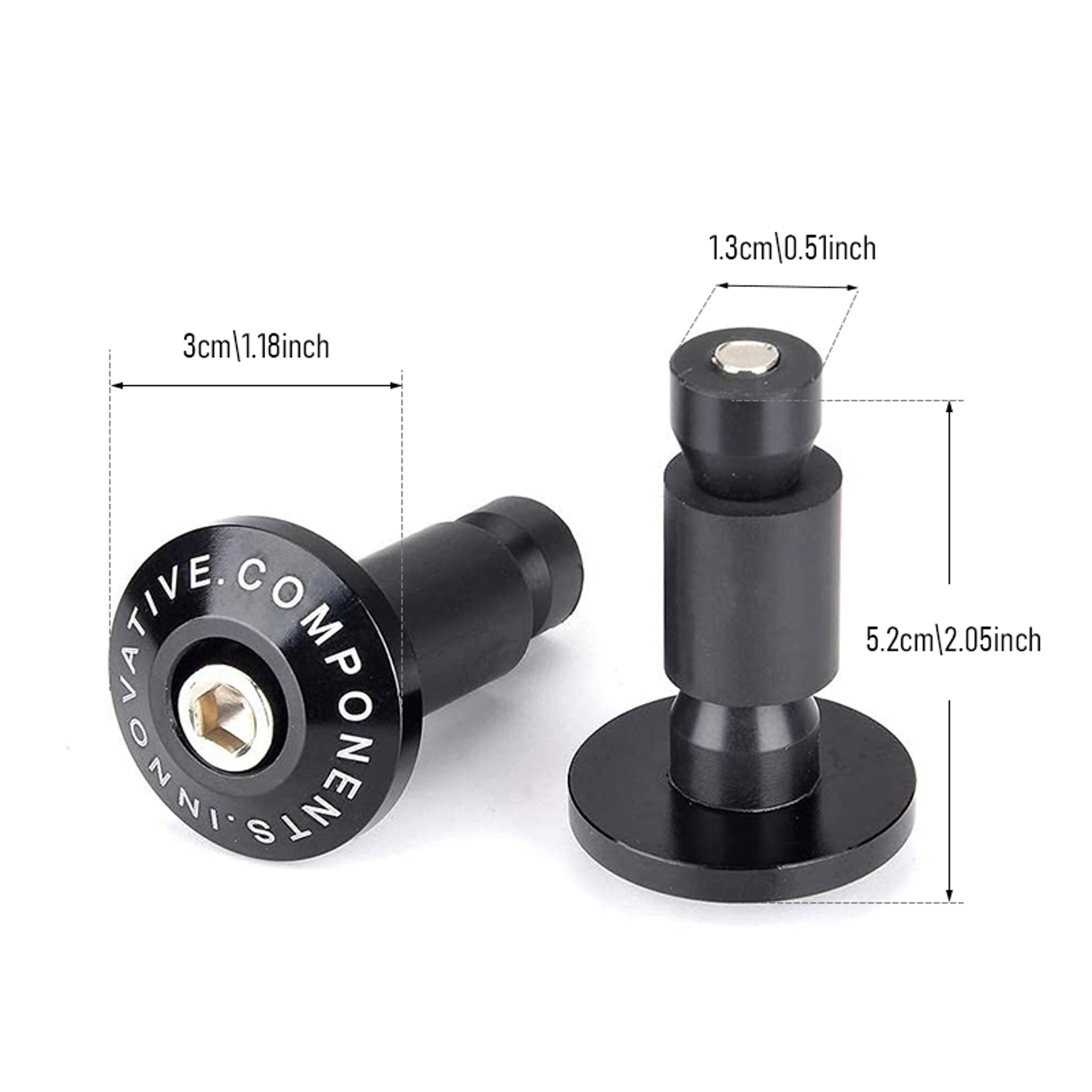 Universal Motorcycle Handle Plug Protection Plug AntiFall  Decorative Accessories 4