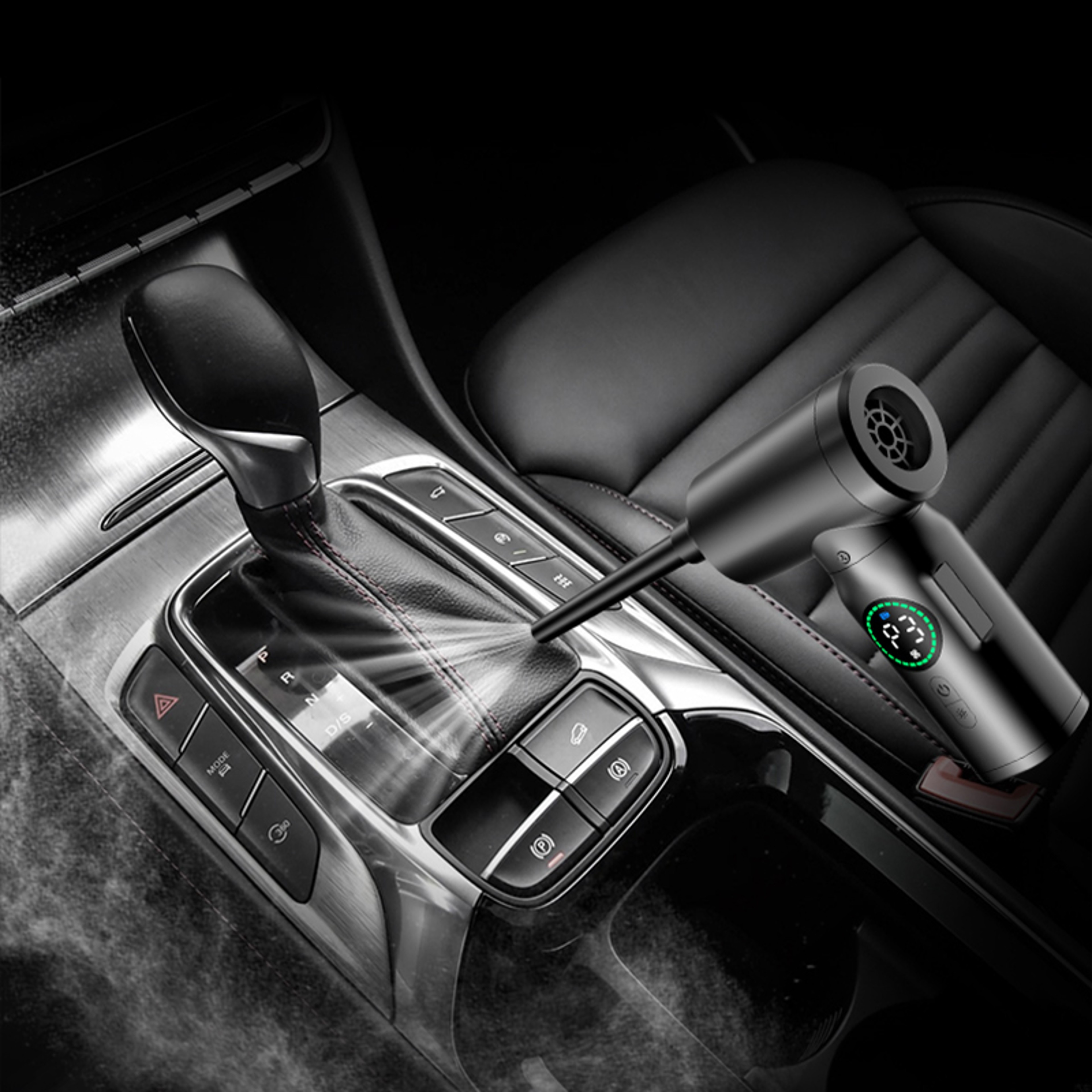 Portable Wireless Air Duster  Vacuum Cleaner Air Blower For Car Cleaning 1