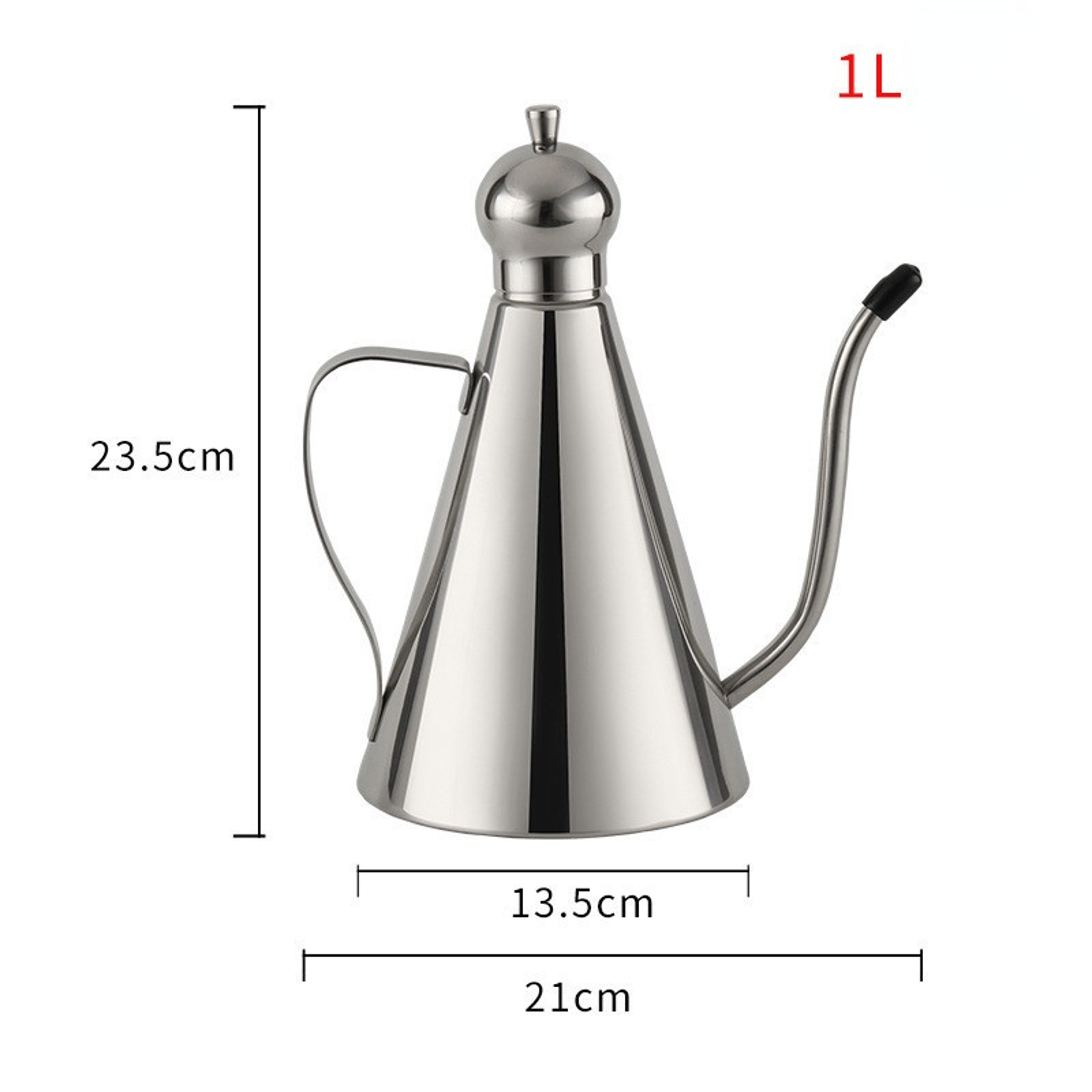 Stainless Steel Olive Oil  Vinegar Dispenser Sleek Condiment Storage Bottles For Kitchen Organizati 7