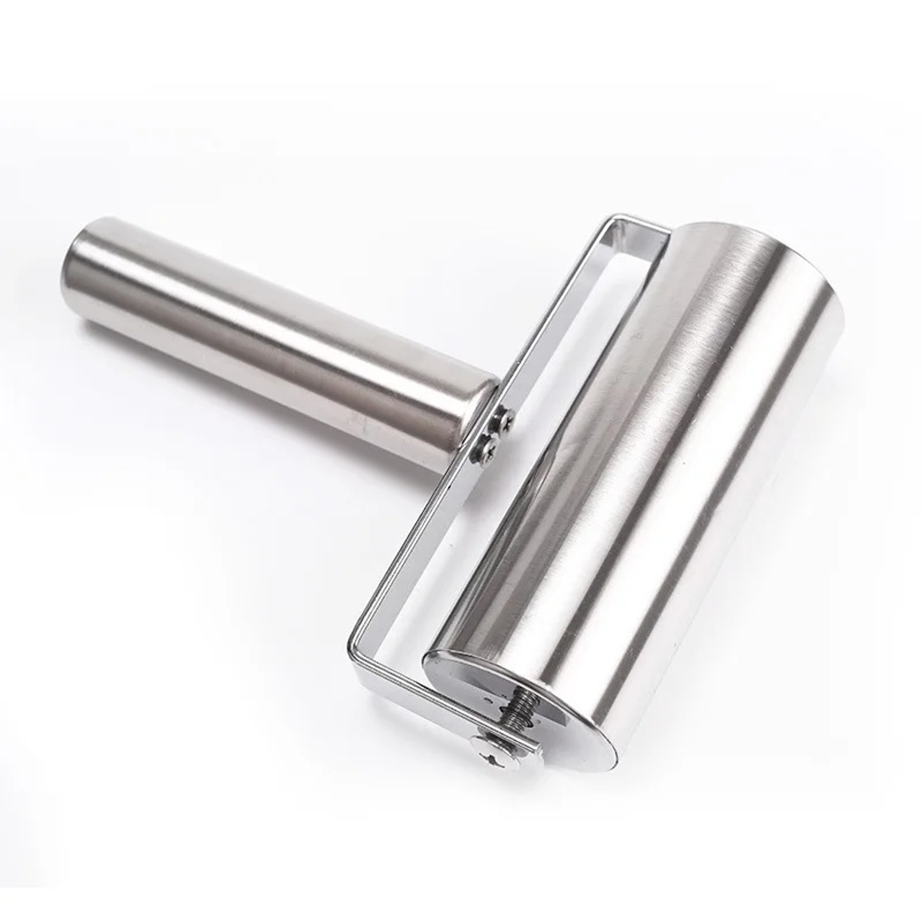 Stainless Steel Rolling Pin for Baking, Pastry, and Pizza Durable Metal Dough Roller Tool for Cookies & Fondant – view 3