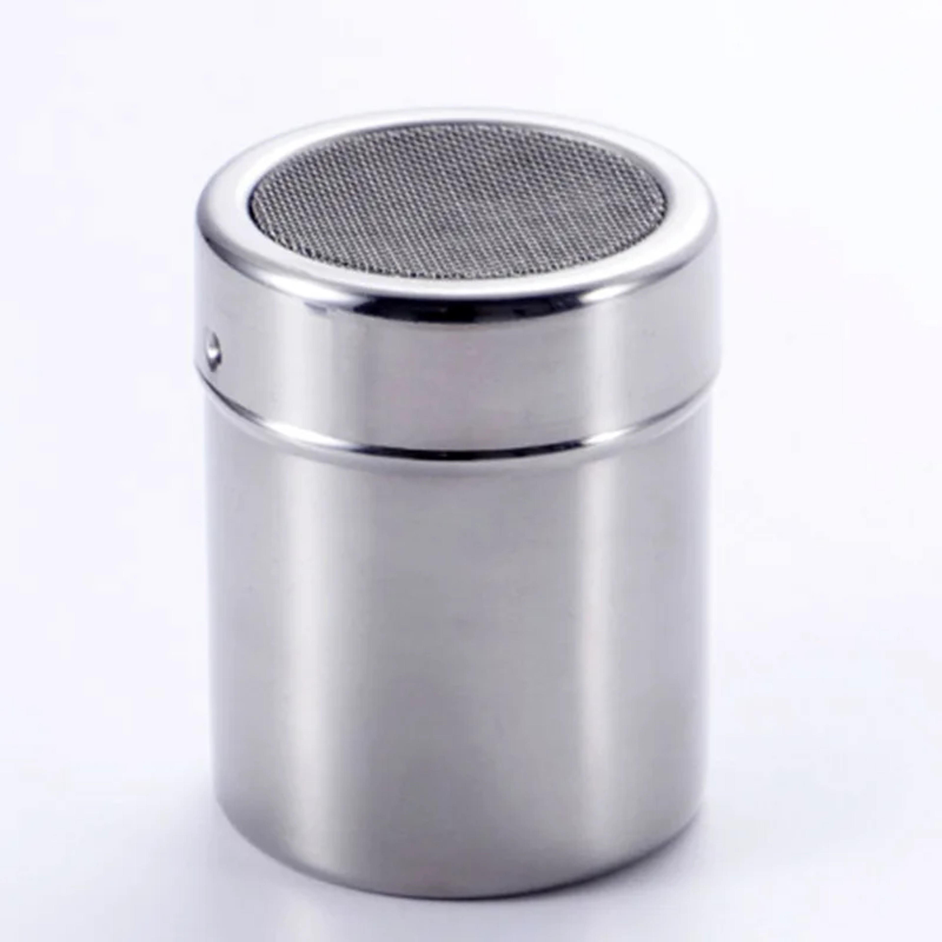 Premium Stainless Steel Baking Sifter with Cover for Flour Sugar – view 1