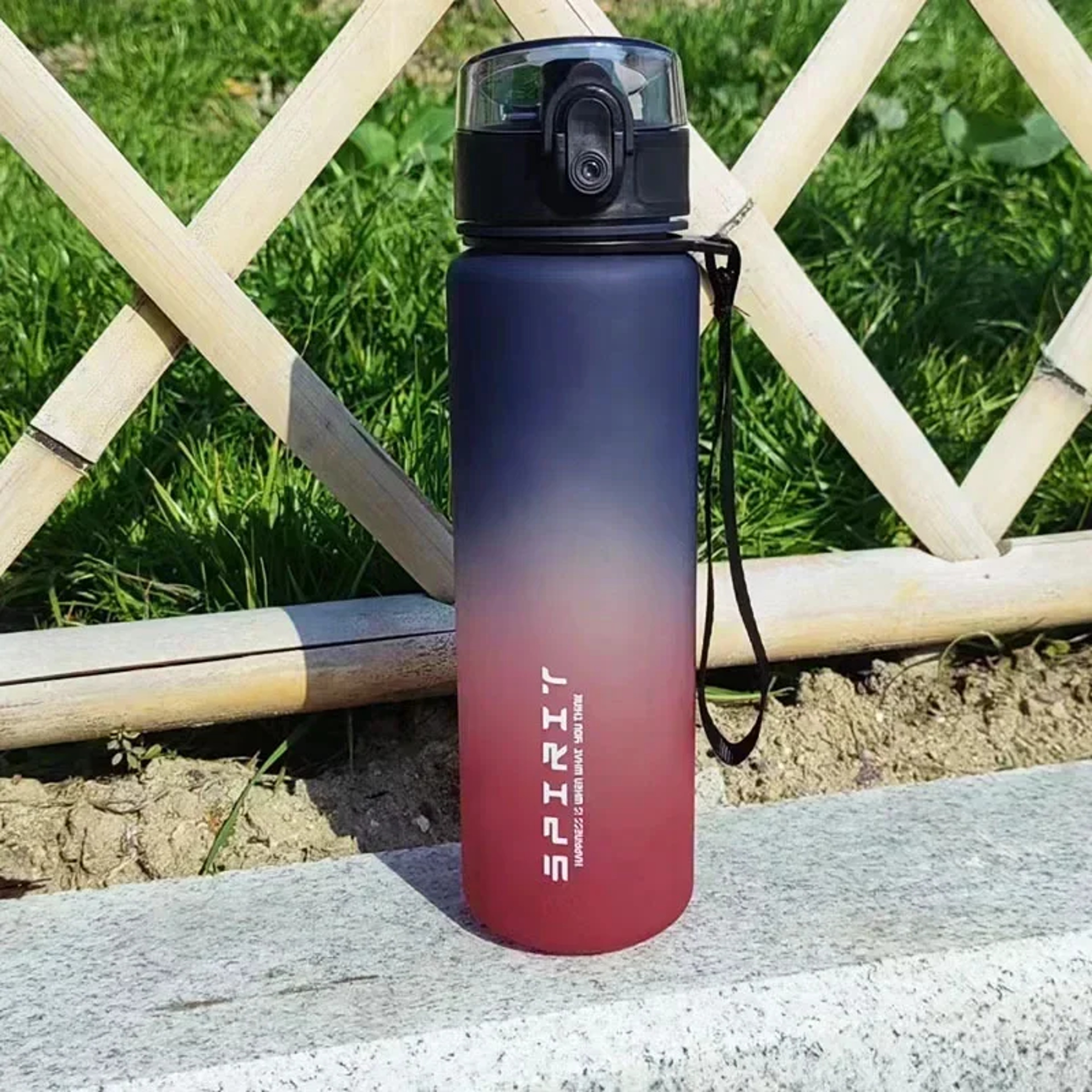 Sports Water Bottle Large Capacity, Portable Plastic Bottle for Outdoor Travel & Fitness Ideal Drinkware. – view 9
