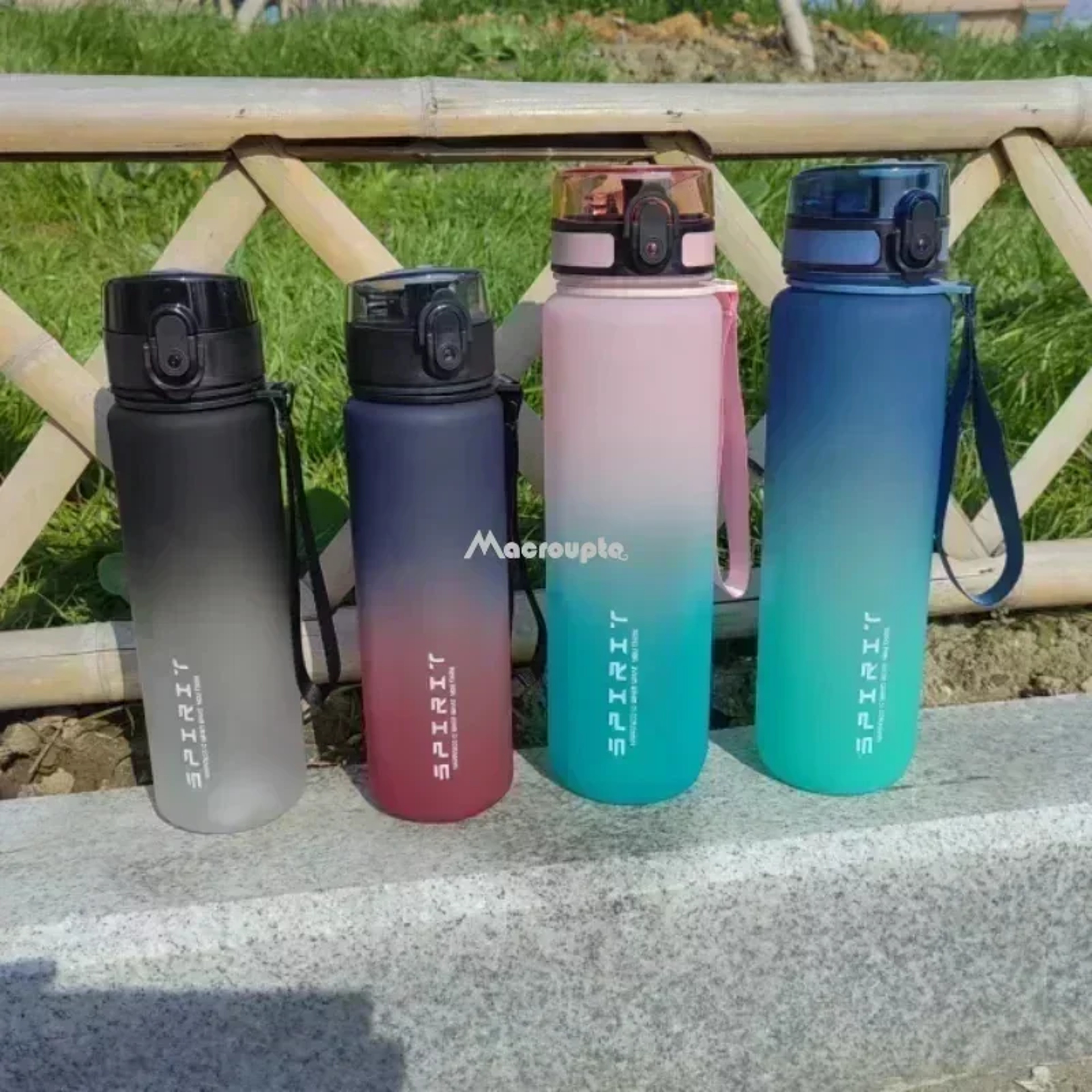Large Capacity Leak Proof Sports Water Bottle Portable, Durable, and Stylish Gym Fitness Jug for Outdoor Travel – view 2