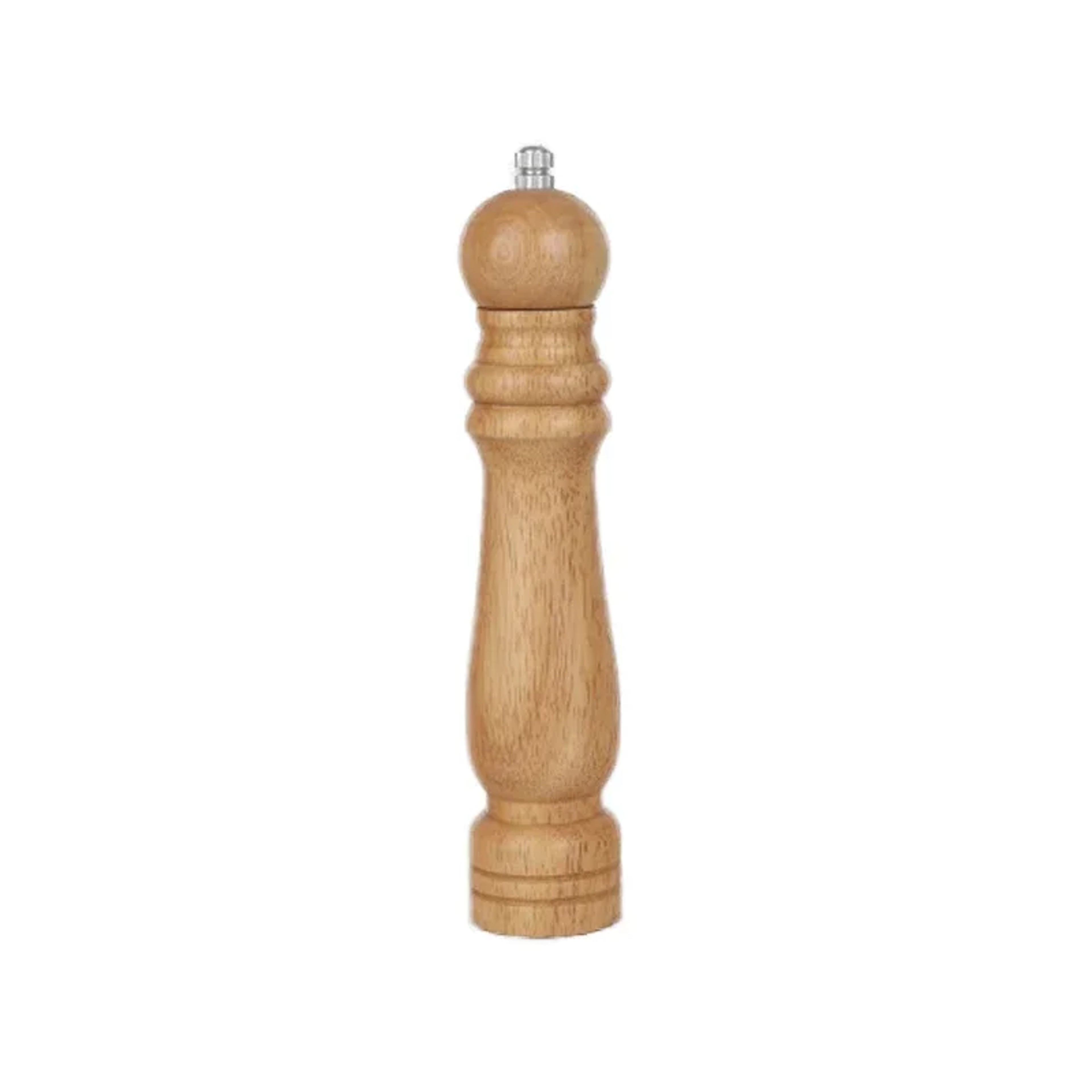 Solid Wood Salt And Pepper Grinder Set Adjustable Spice Mill For Kitchen Cooking 6