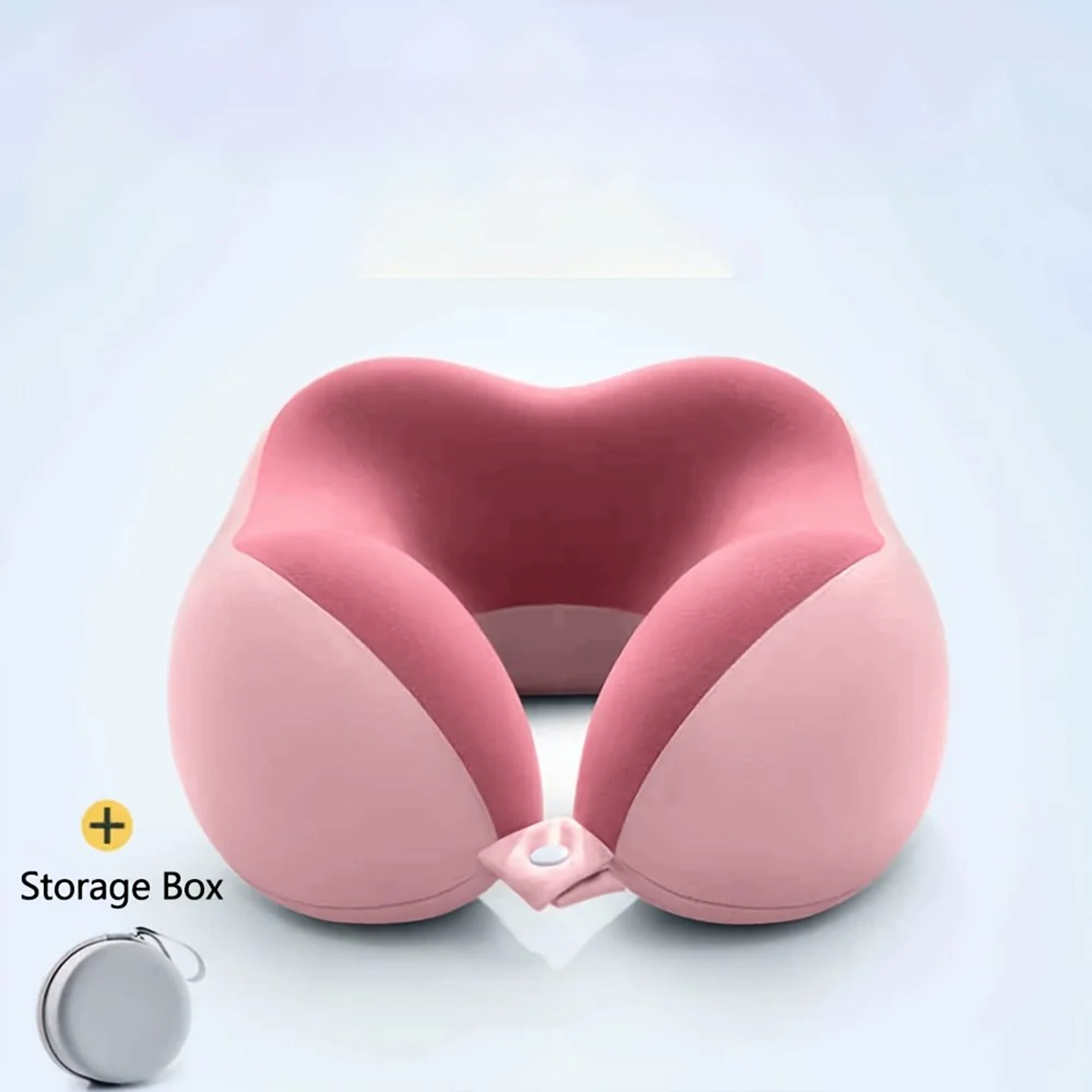Comfortable U Shaped Neck Pillow With Storage Bag Ideal For Travel Napping And Office Use 5