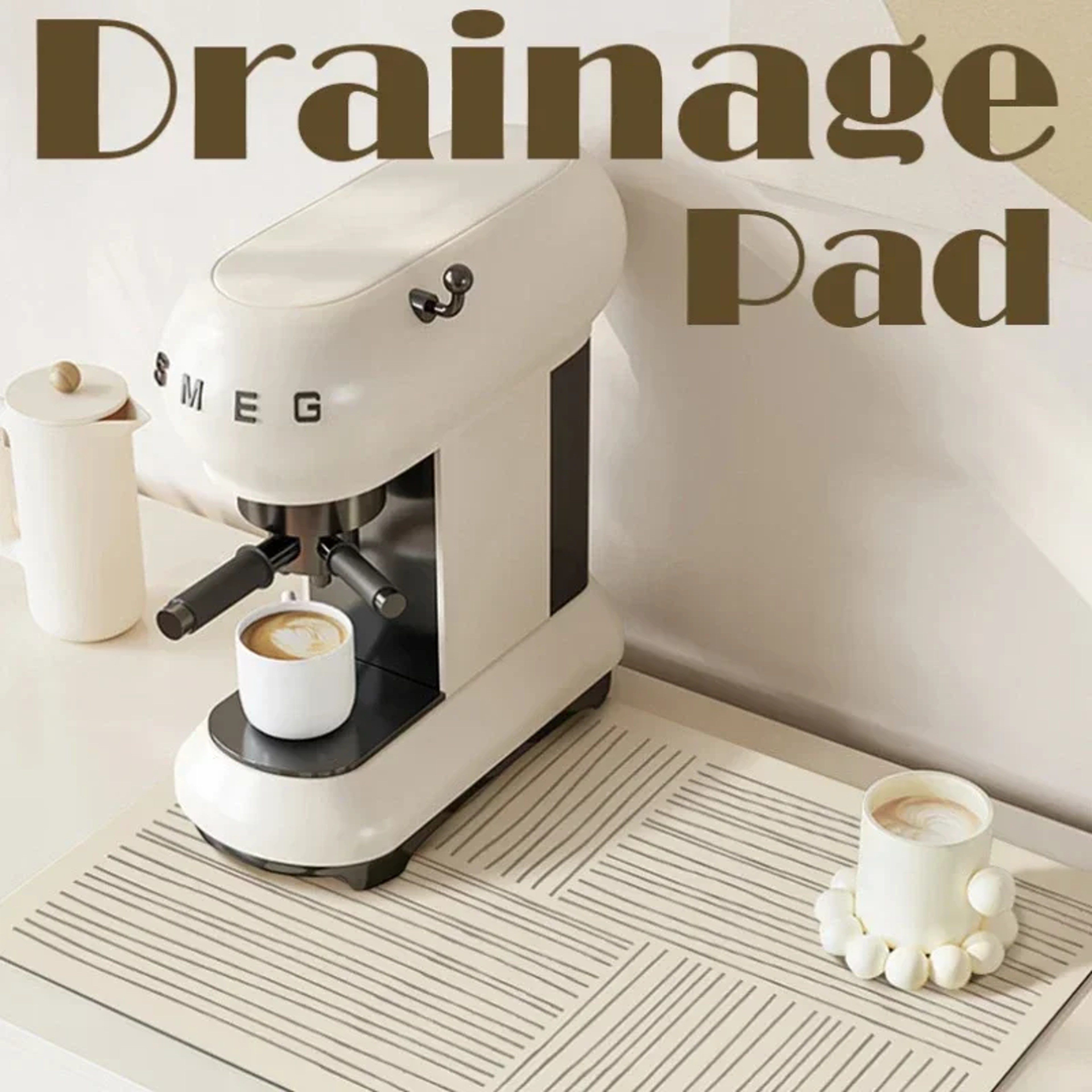 Exquisite Kitchen Drain Pad Super Absorbent Drying Rug For Dinnerware Sink  Bathroom Use 3