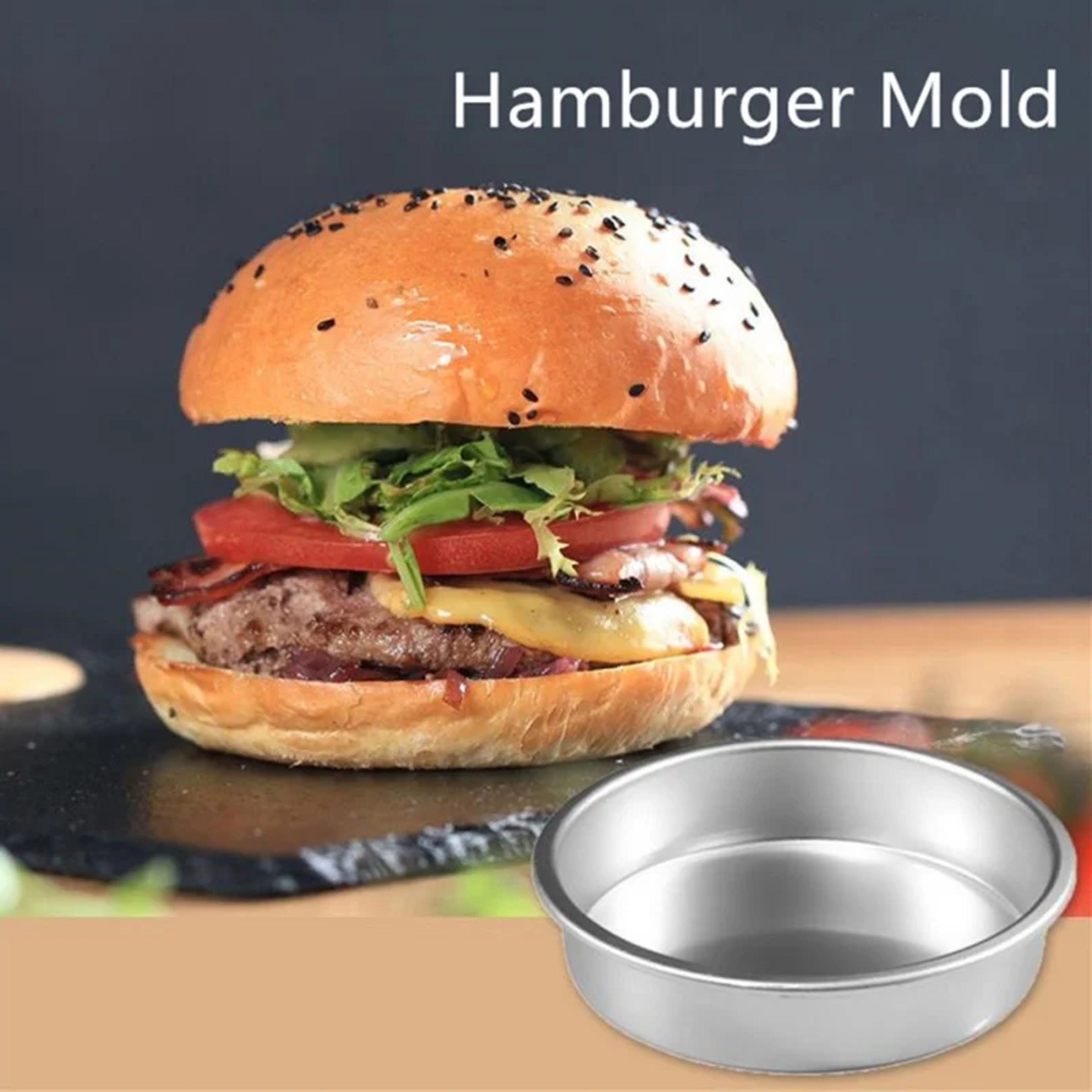 Round NonStick Aluminum Cake Pan Perfect For Cheesecakes Puddings Breads  Desserts 4