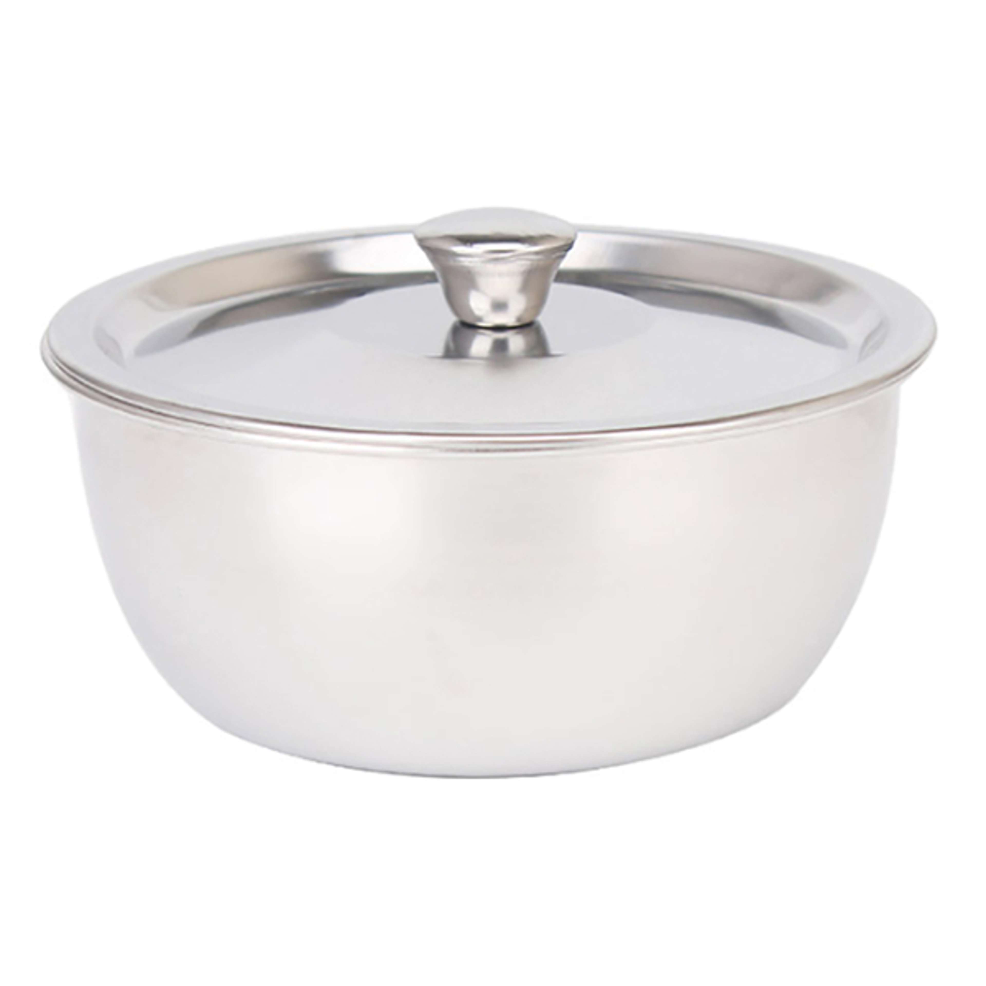 Stainless Steel Steamed Egg Bowl with Lids Premium Kitchen Tableware for Desserts Soups Rice Noodl
