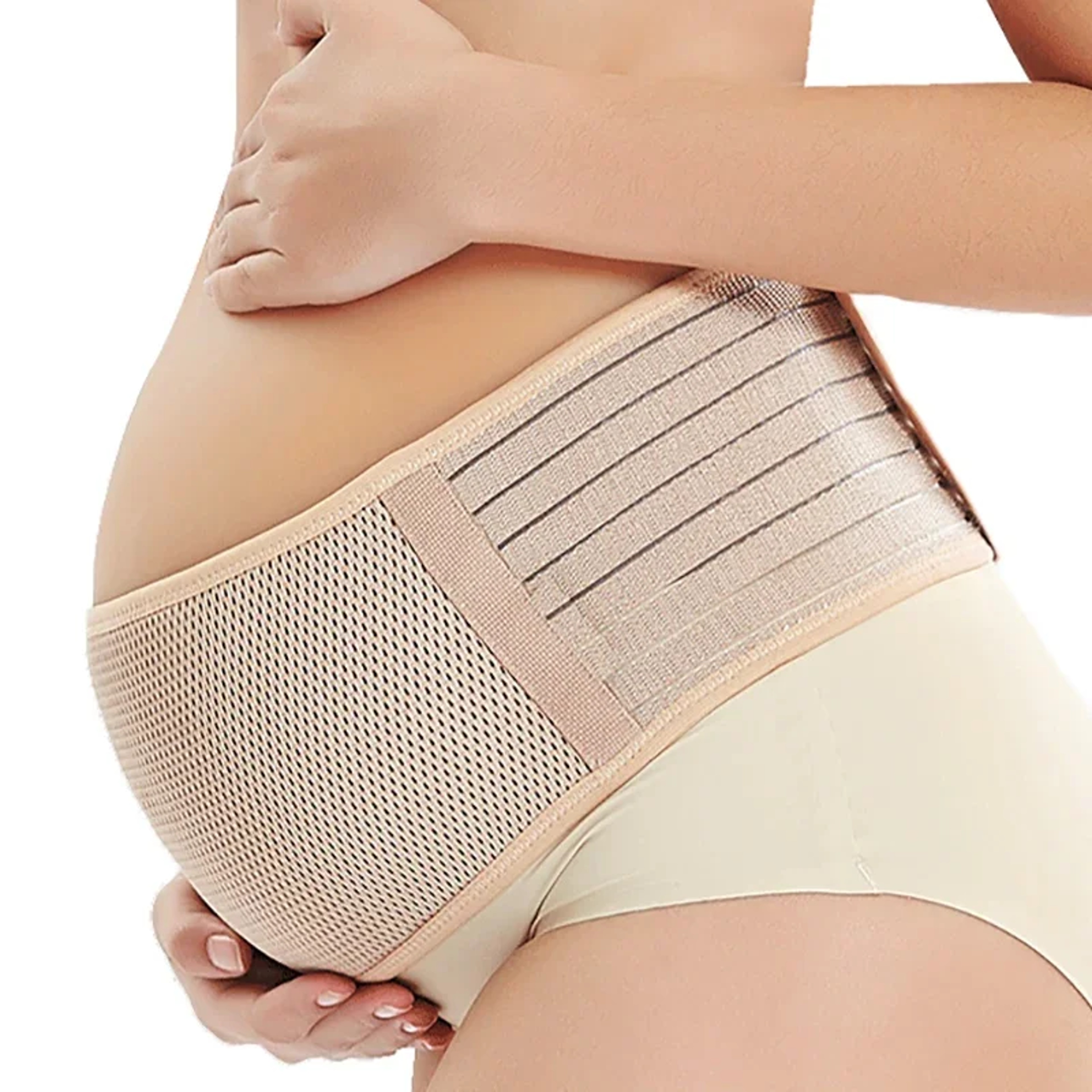 Breathable Pregnancy Support Belt Comfortable Abdominal Belt for Antenatal Support – view 1