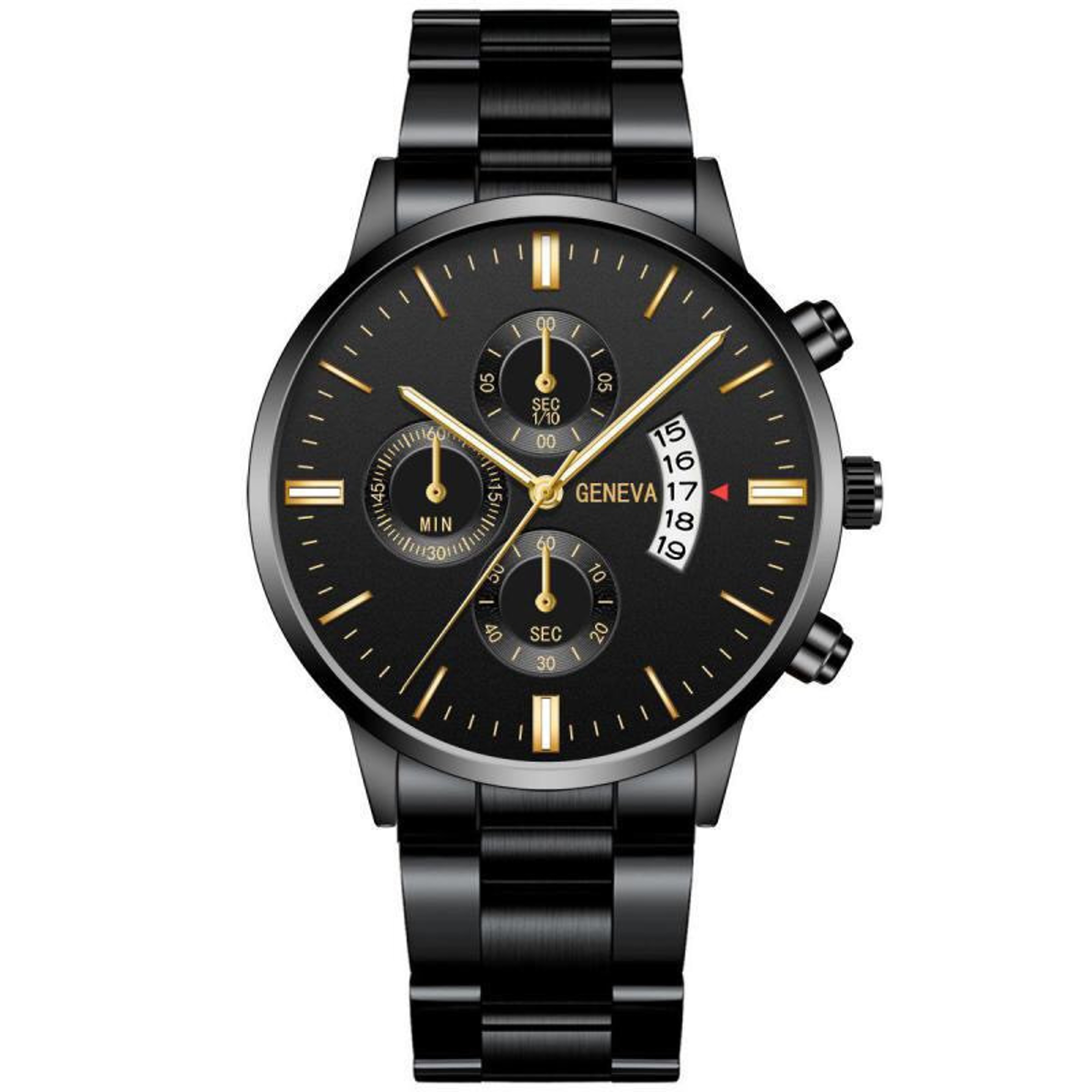 Luxury Quartz Business Sports Watch For Men With Calendar Stylish Wristwatch For Professional And C 7