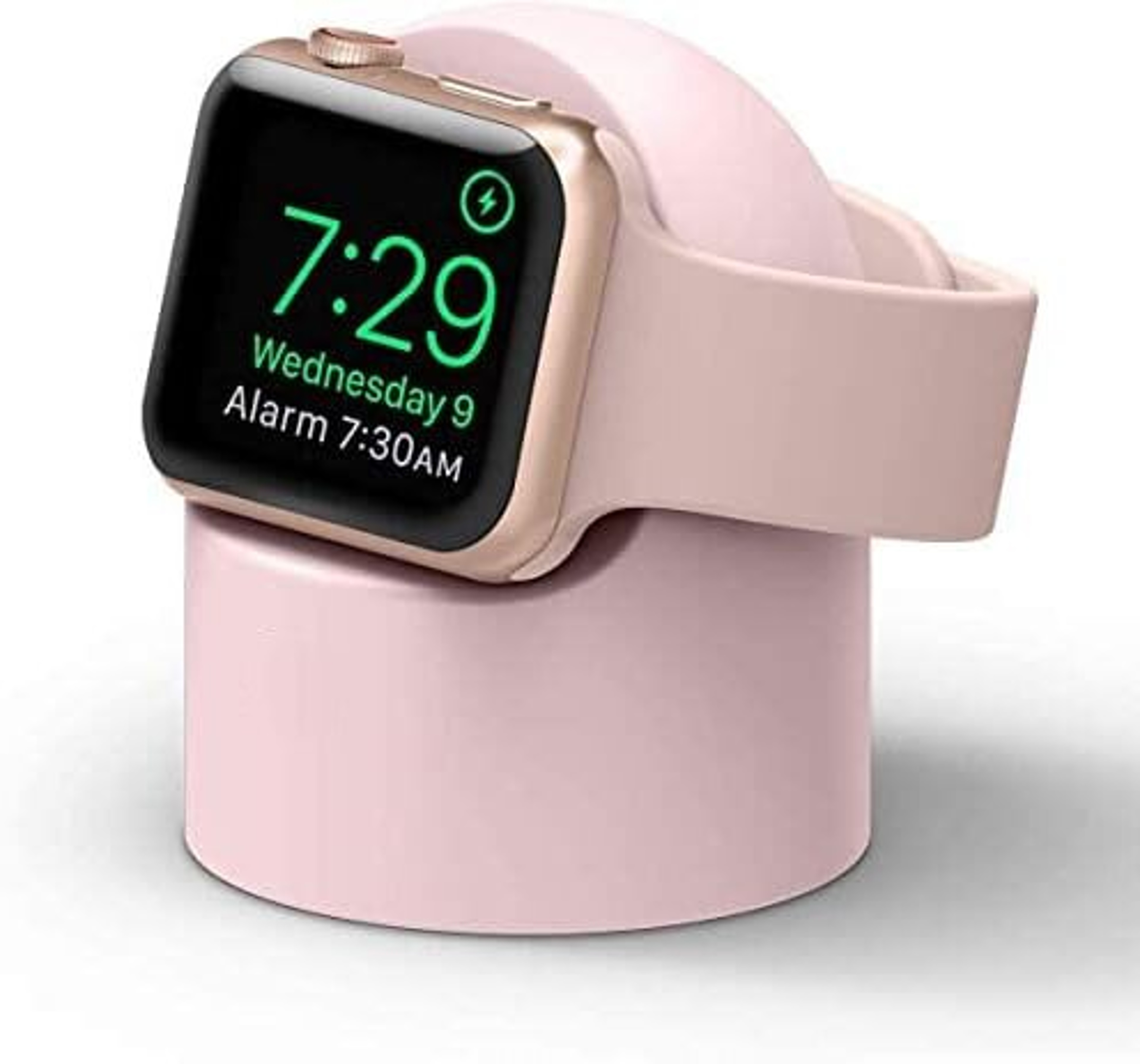 Apple Watch Charger Stand Silicone Charging Dock For Apple Watch Iwatch Charging Holder  Cable Orga 8