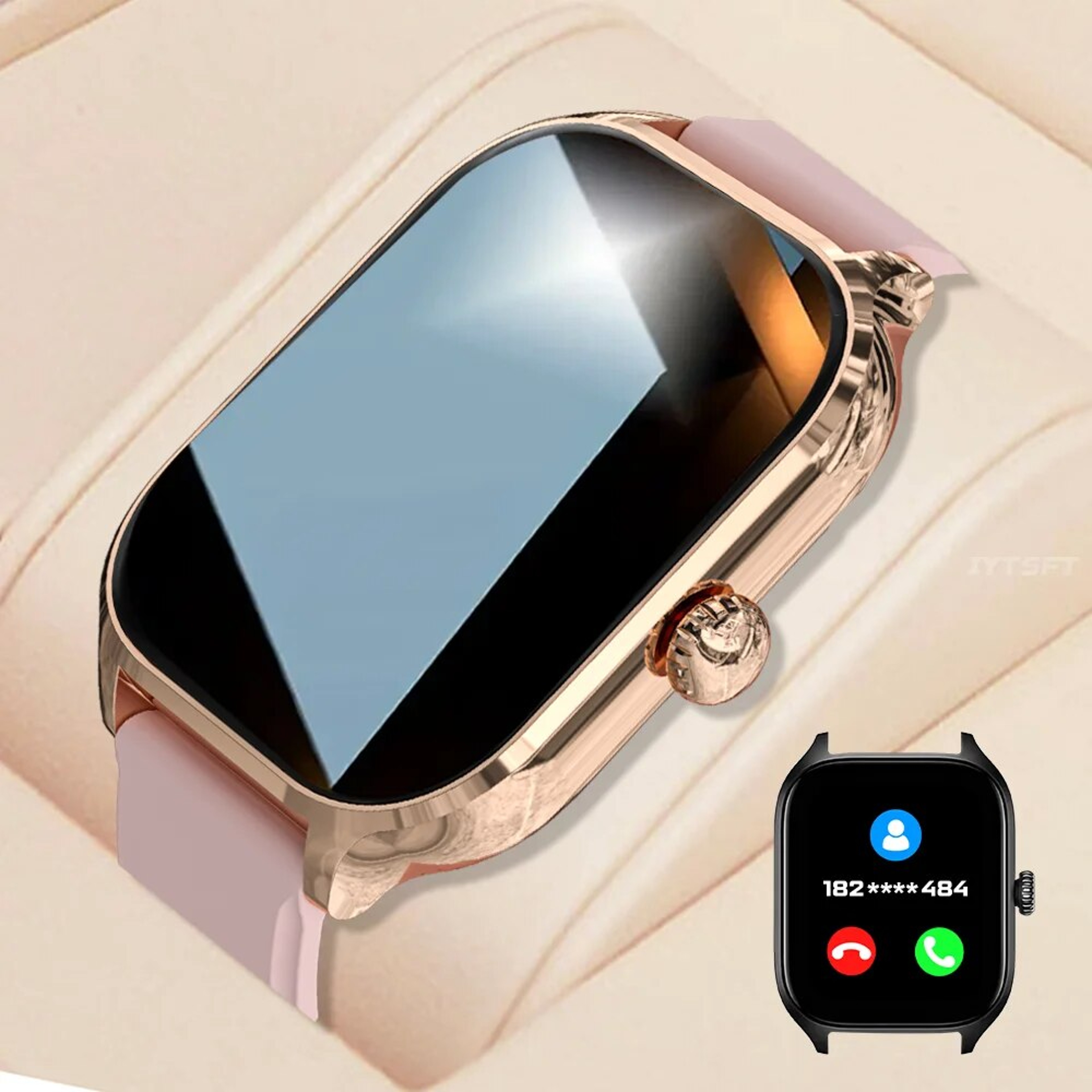 New Smart Watch HD Display Sport Modes Call  Message Preview Weather Forecast For Men  Women 0