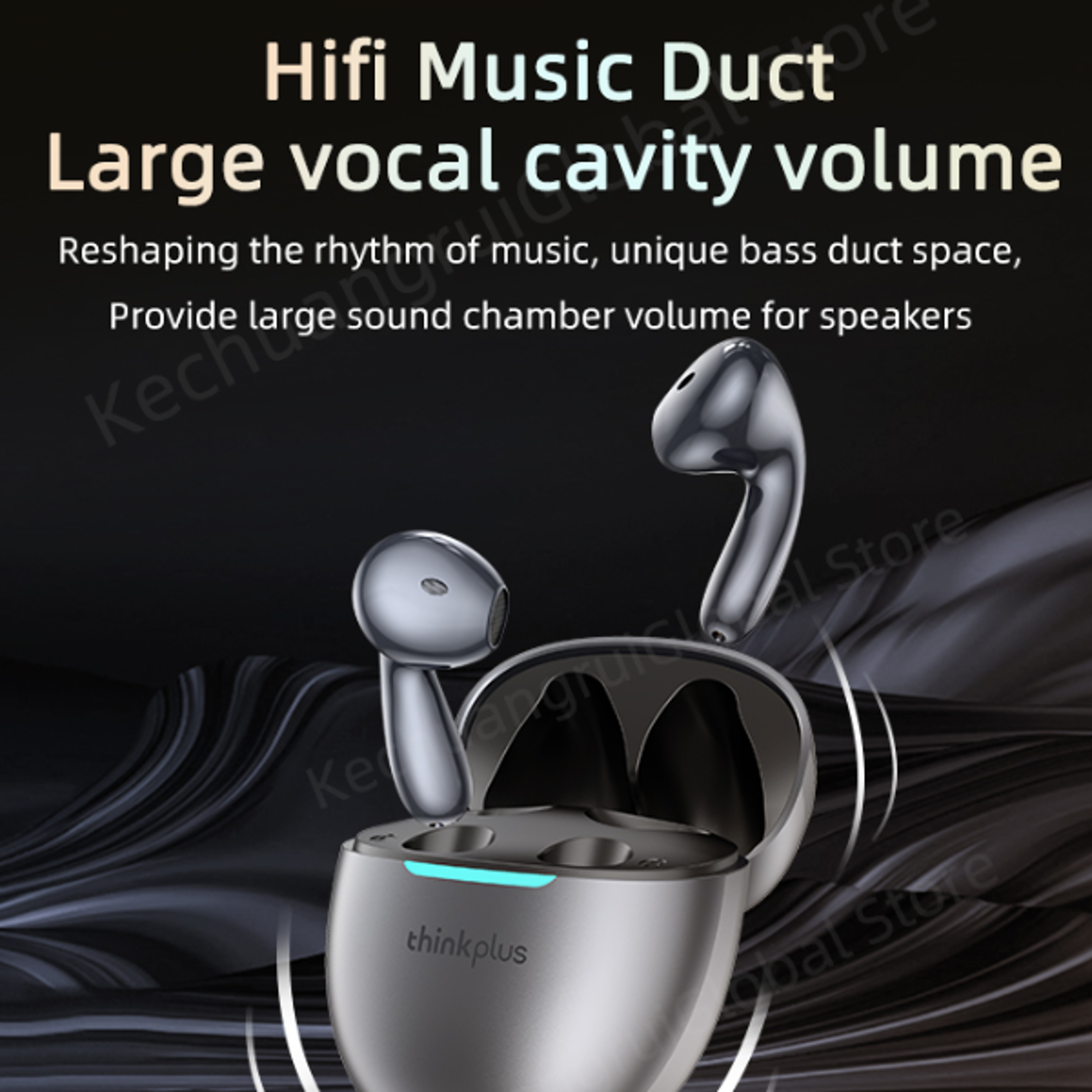 TWS Earphones Bluetooth NoiseCanceling Half InEar Headset