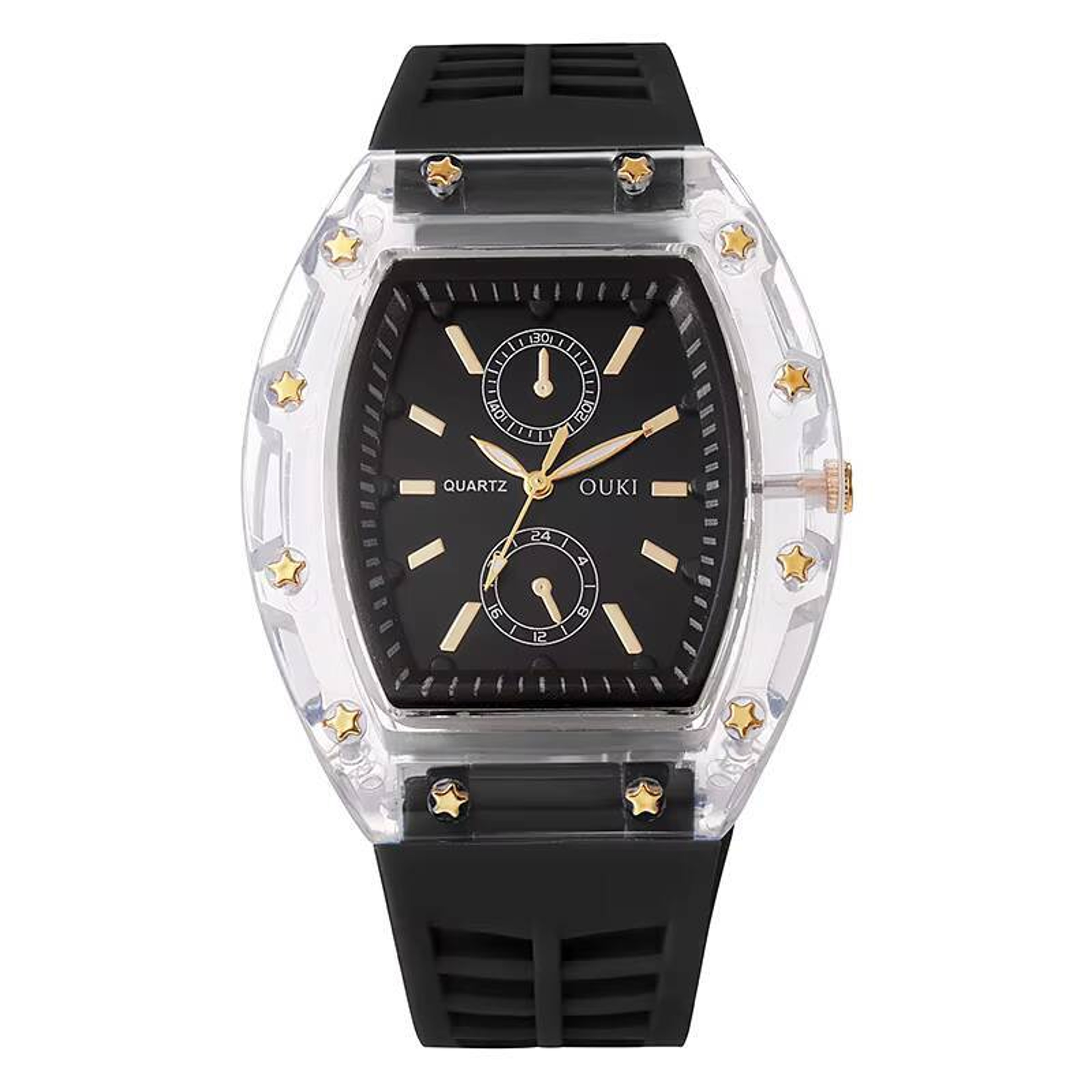 Fashion Womens Quartz Watch With Casual Silicone Strap Perfect Gift For Girls 4