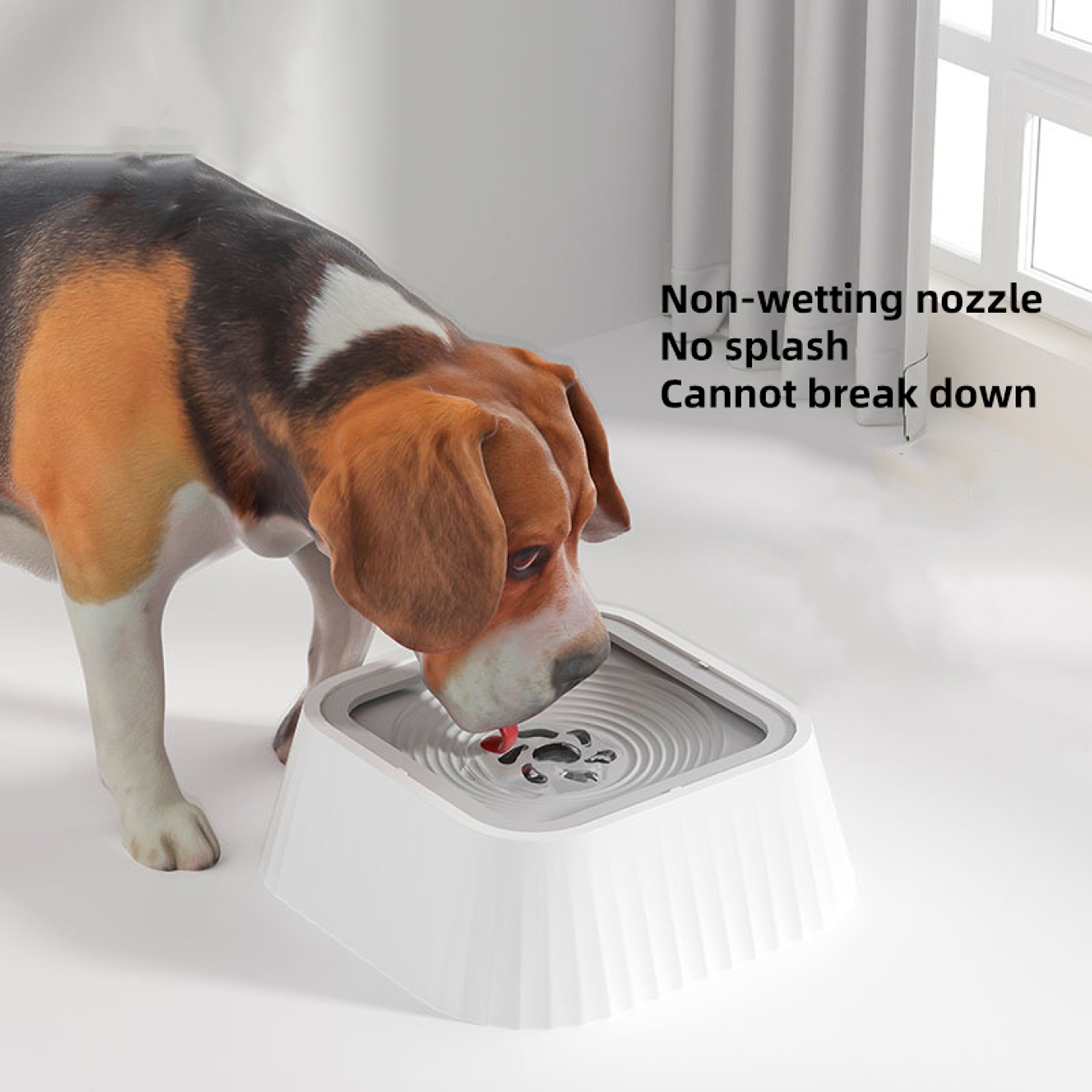 SpillProof Water Bowl For Pets With NonSlip Base Ideal For Cats And Dogs 2