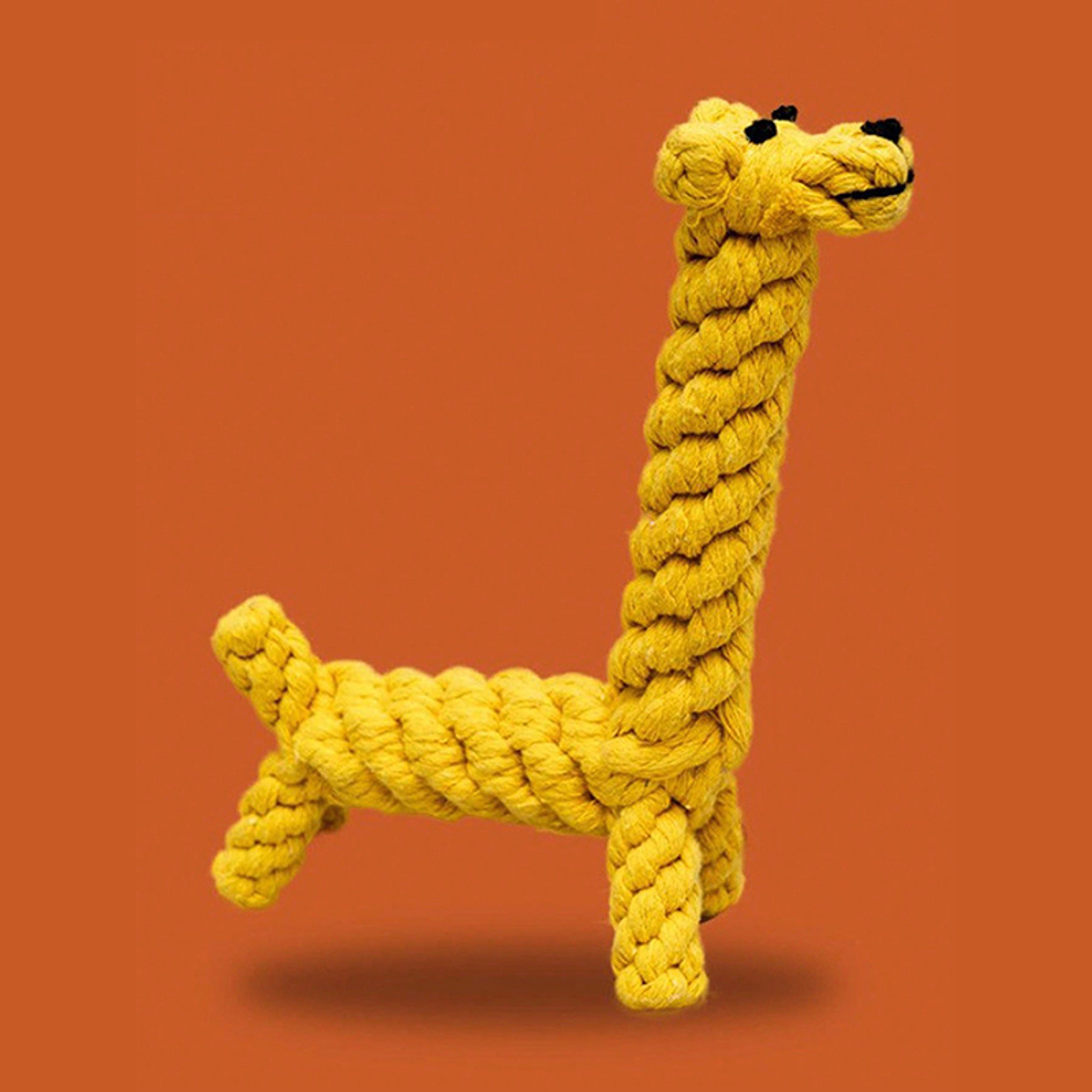 Durable Cotton Rope Dog Toy Hand-Woven Knot Grinding Teeth Resistant for Small and Medium-Sized Dogs – view 9