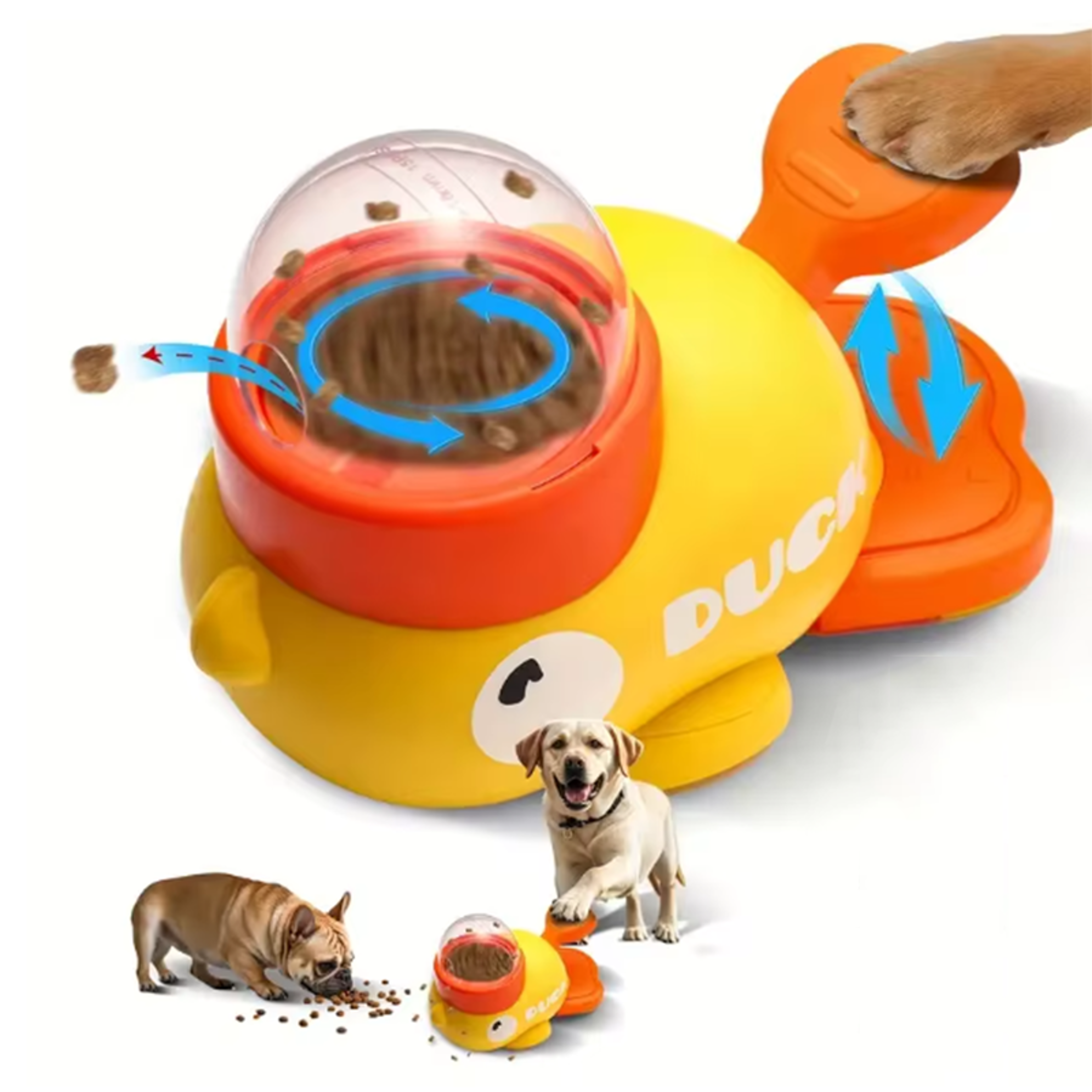 Interactive Pet Puzzle Feeder for Cats and Dogs Engaging Freeze-Dried Treat Dispenser for Pet Enrichment – view 2