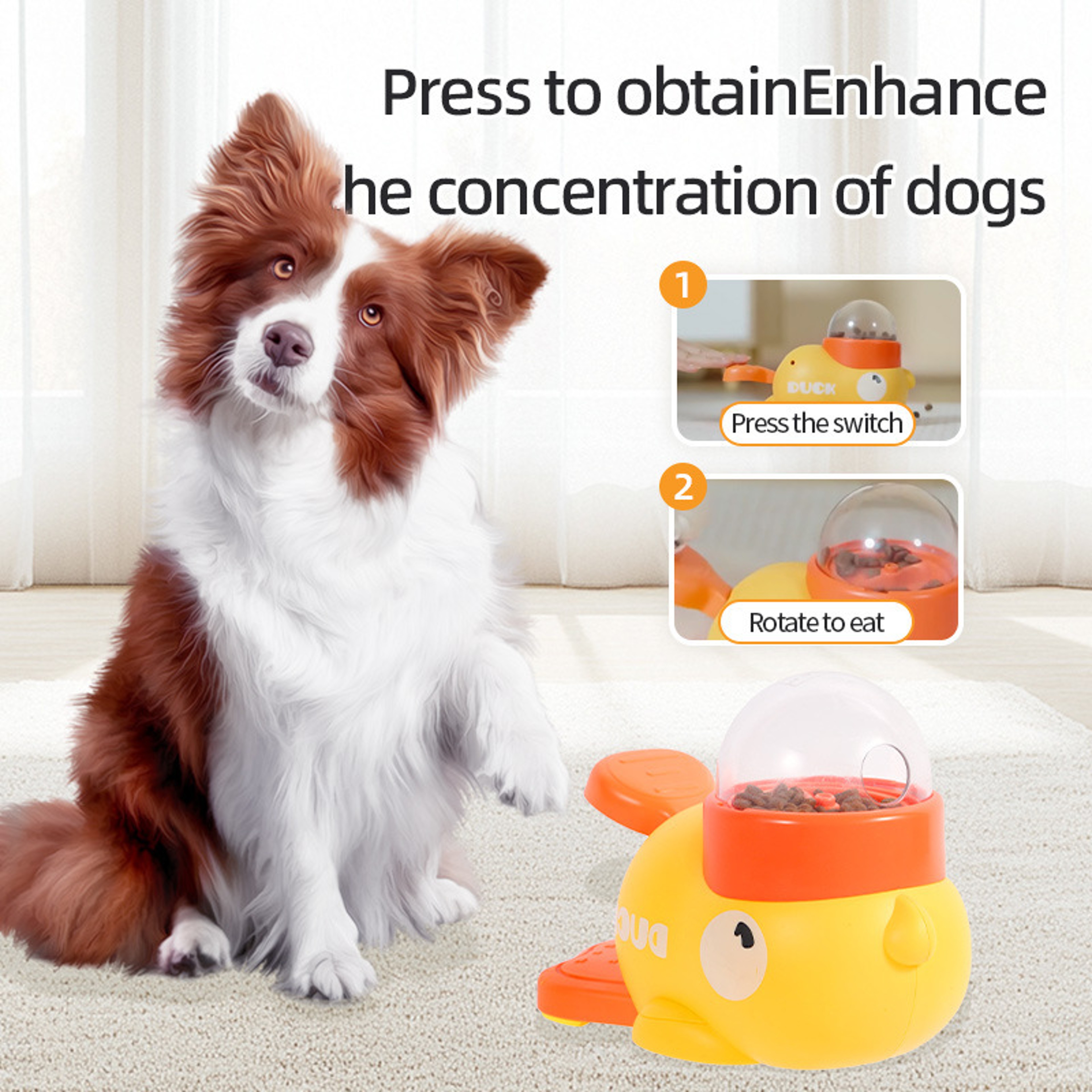 Interactive Pet Puzzle Feeder for Cats and Dogs Engaging Freeze-Dried Treat Dispenser for Pet Enrichment – view 3