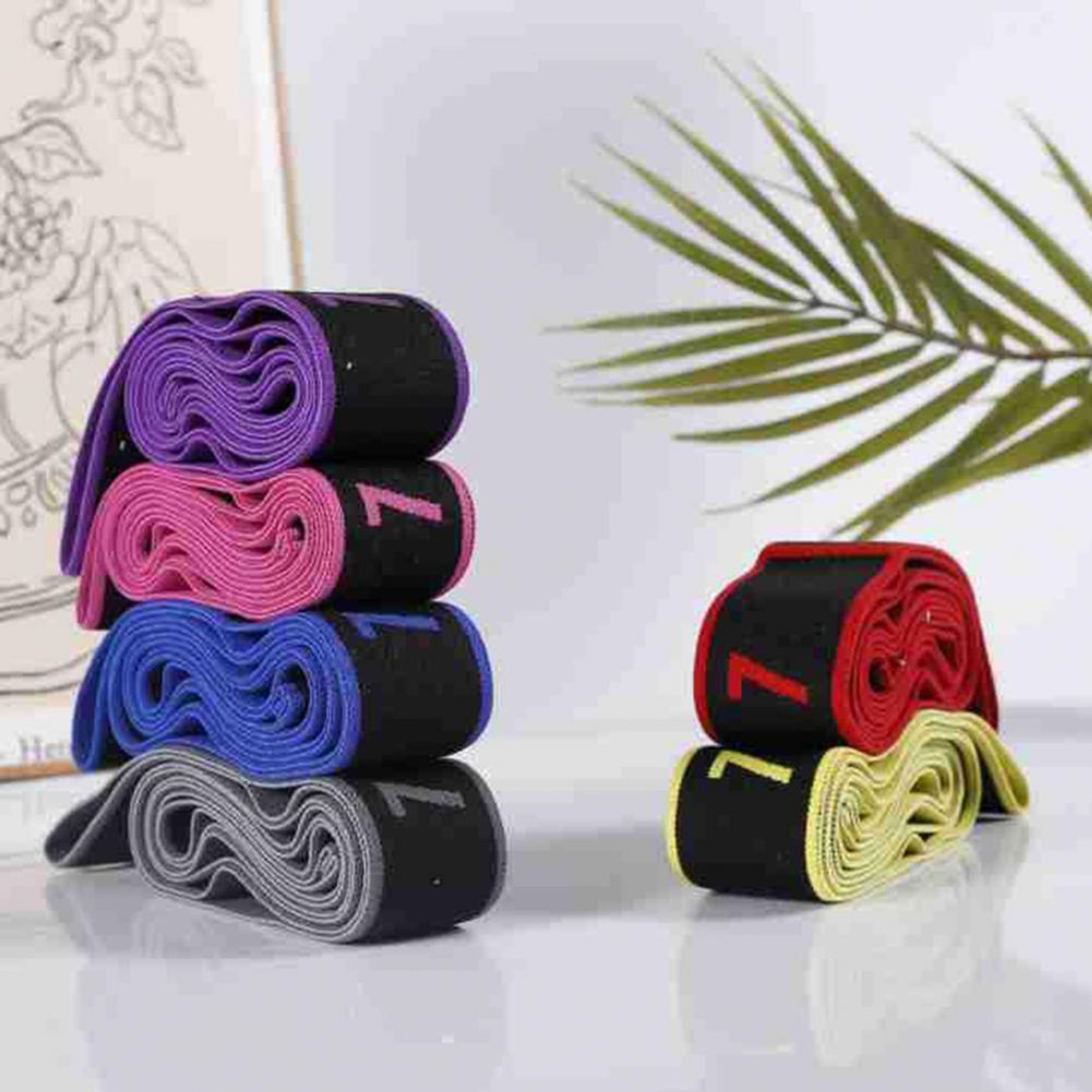 Segmented Stretching Strap For Yoga Pilates  Mobility Training Better Control 7