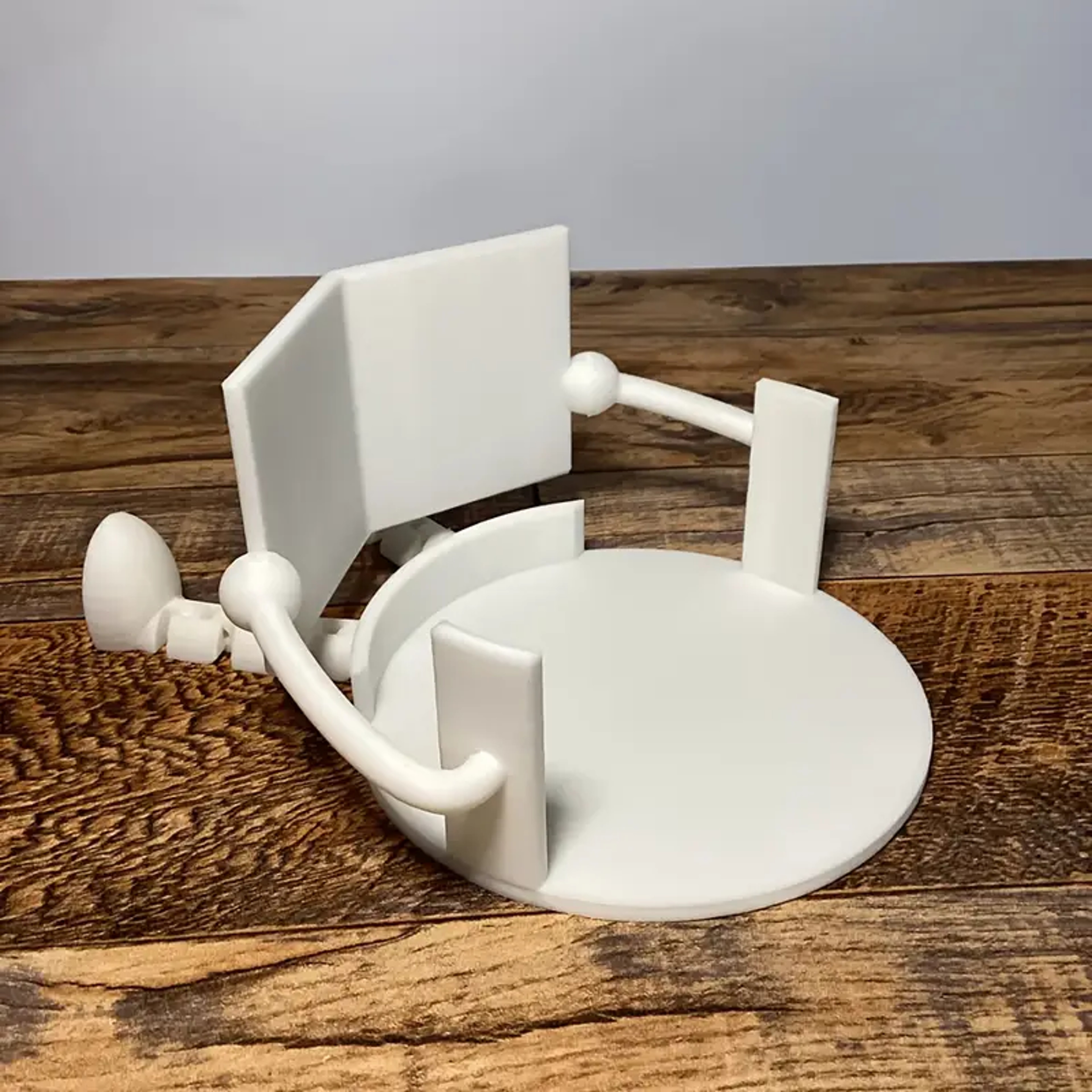 News Reading Scroll Toilet Paper Holder Printed Fun Bathroom Accessory 4