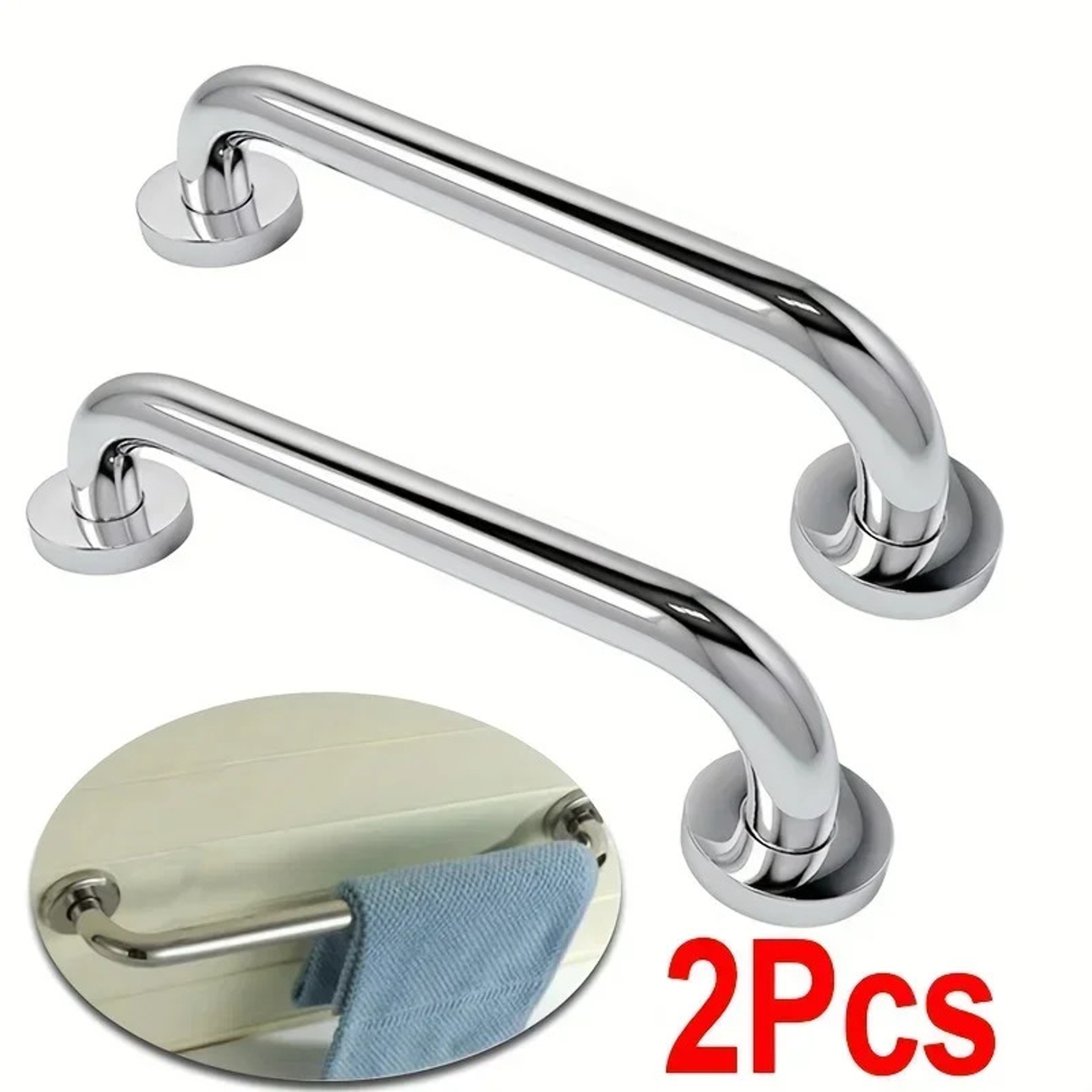 Stainless Steel Bathroom Safety Handrails Accessible Durable And Reliable Support For Elderly  Disa 0