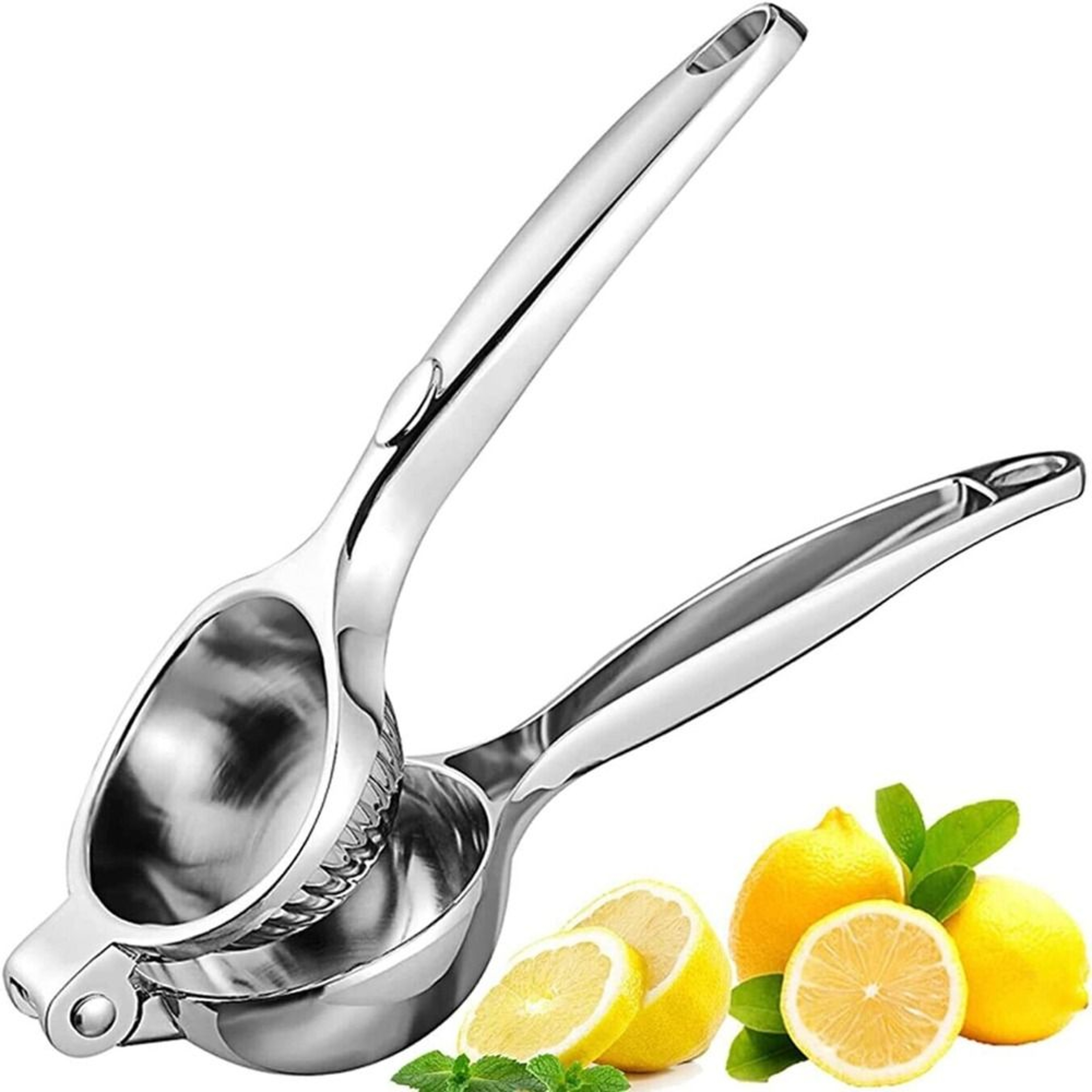 Manual Lemon Squeezer Juicer Stainless Steel Lime & Citrus Extractor for Kitchen – view 1