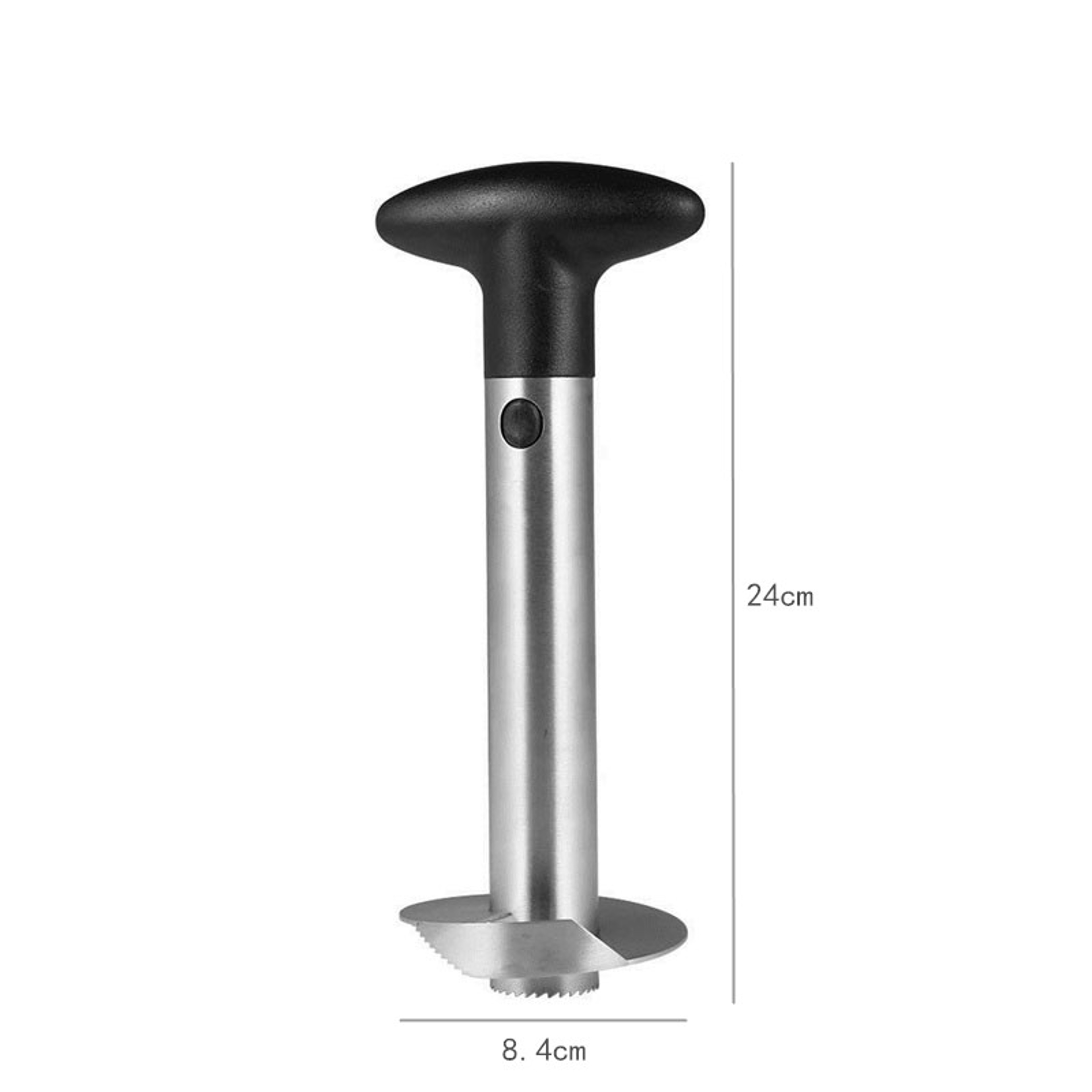 Premium Stainless Steel Pineapple Corer & Slicer Cutter Efficient Kitchen Gadget – view 3